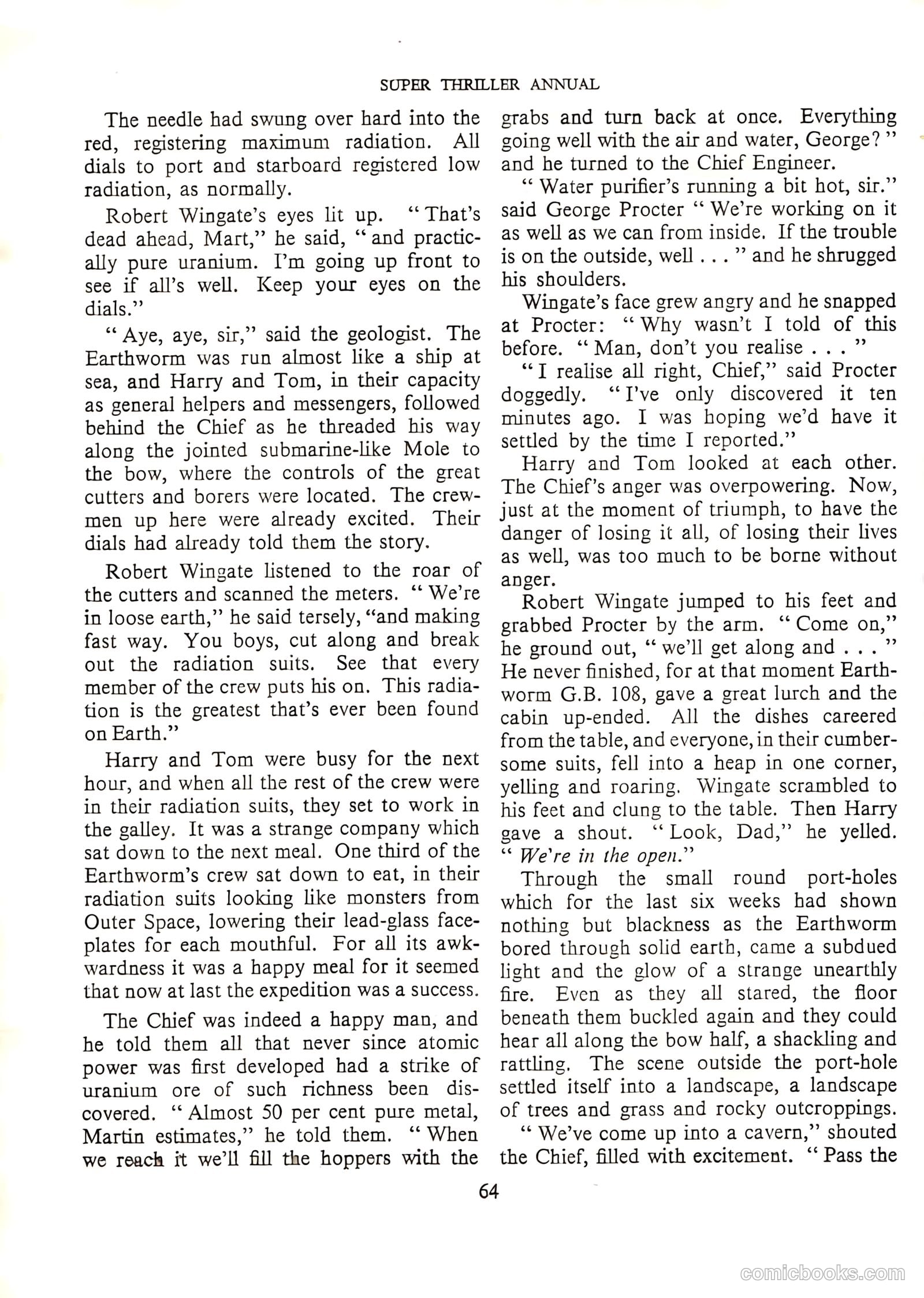 Super Thriller Annual #1957 — page 64 of 128