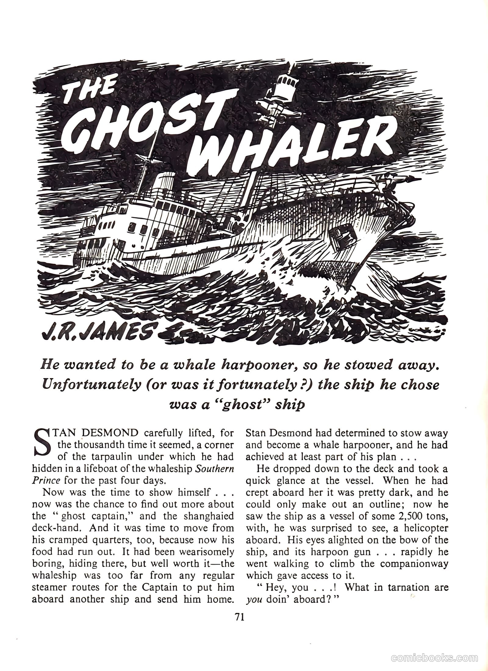 Super Thriller Annual #1957 — page 71 of 128