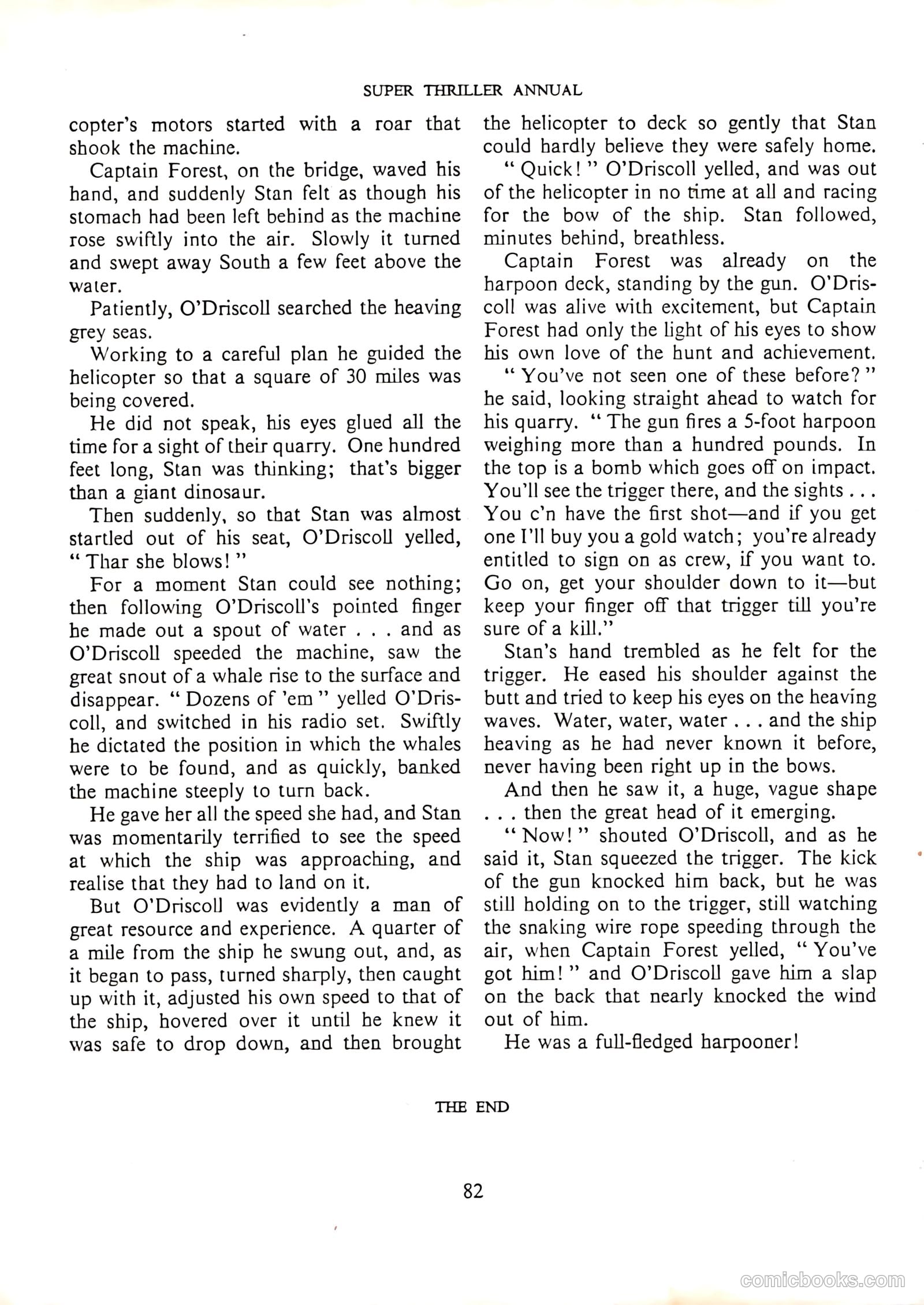 Super Thriller Annual #1957 — page 82 of 128