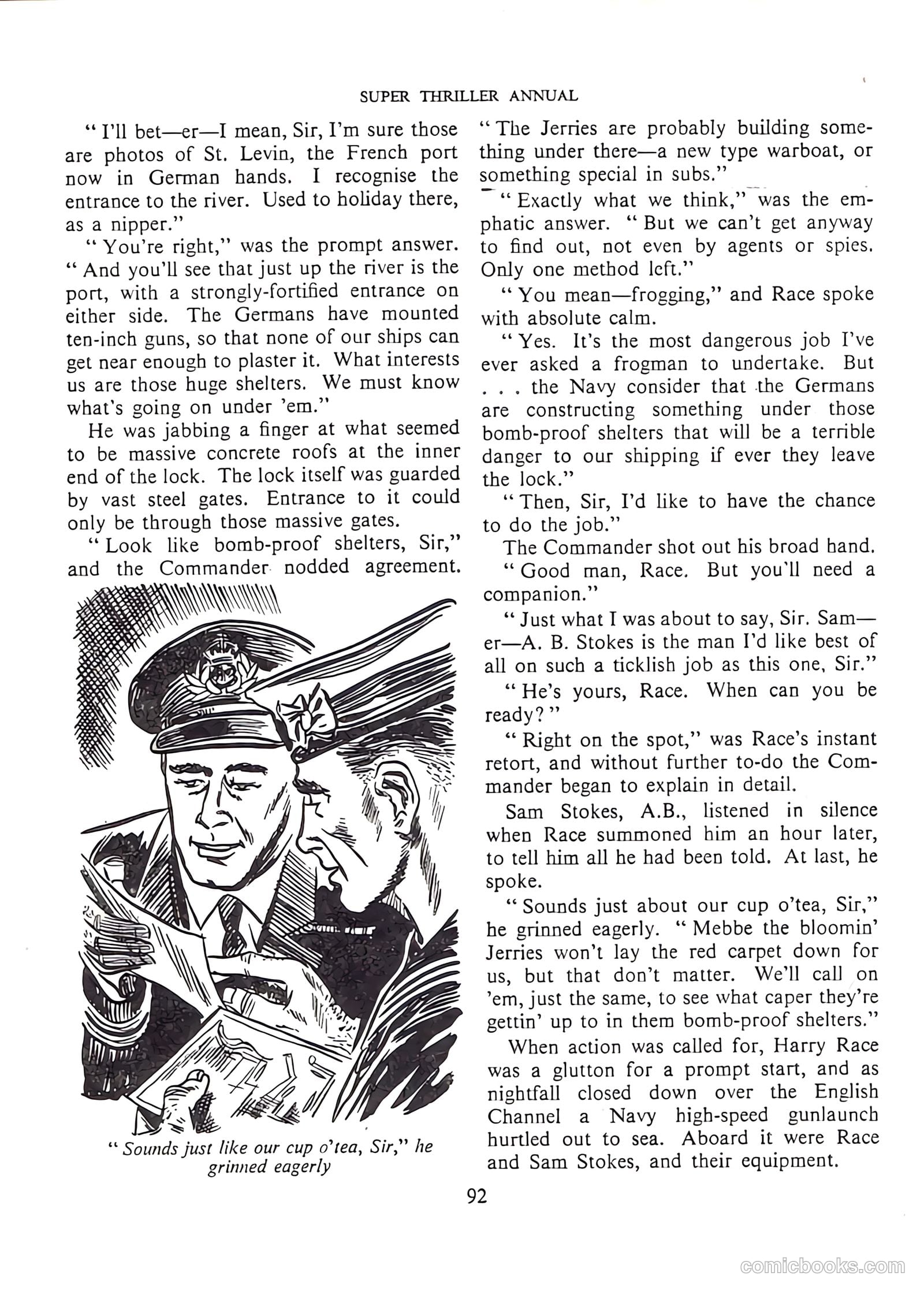Super Thriller Annual #1957 — page 92 of 128