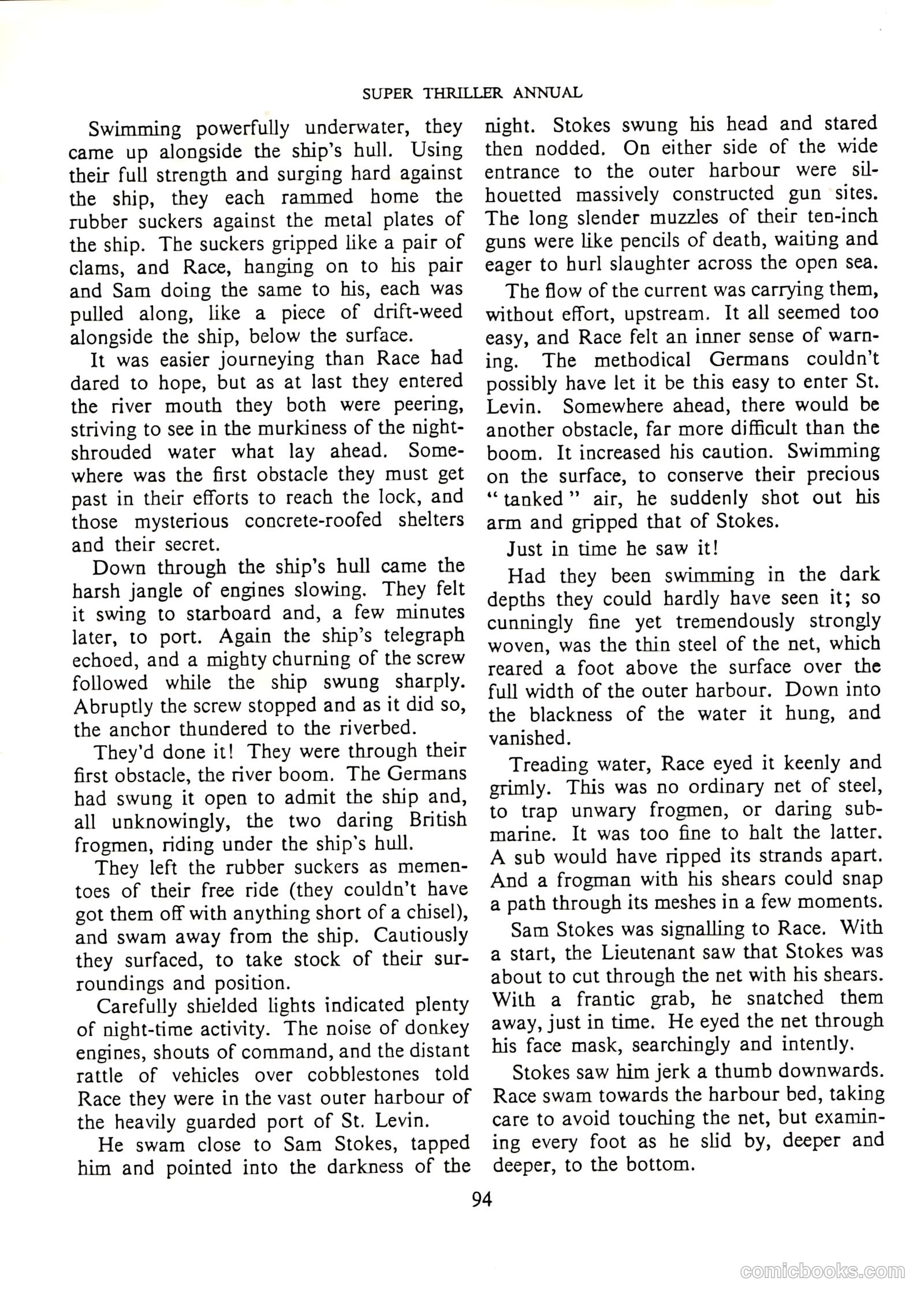 Super Thriller Annual #1957 — page 94 of 128