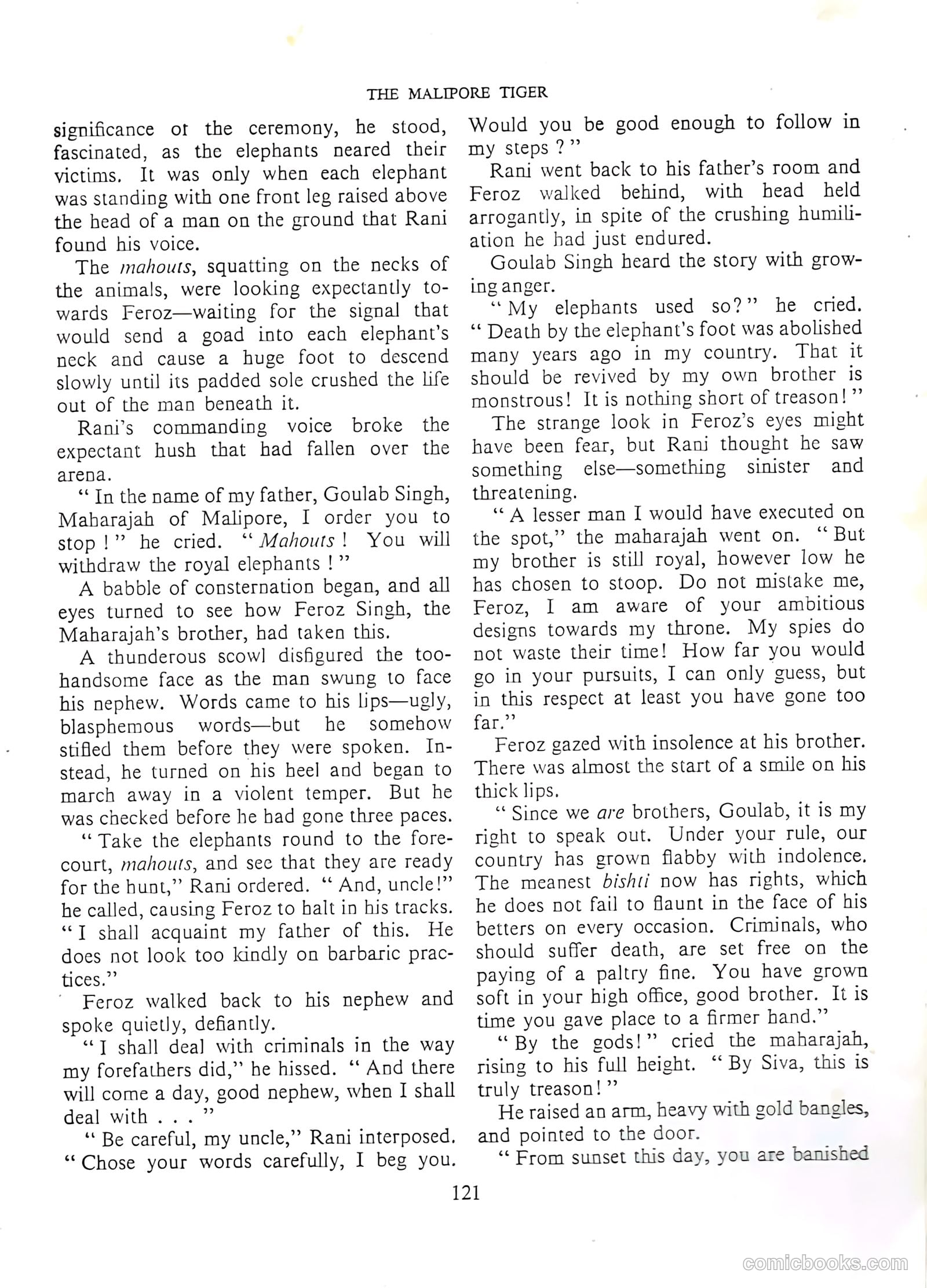 Super Thriller Annual #1957 — page 121 of 128