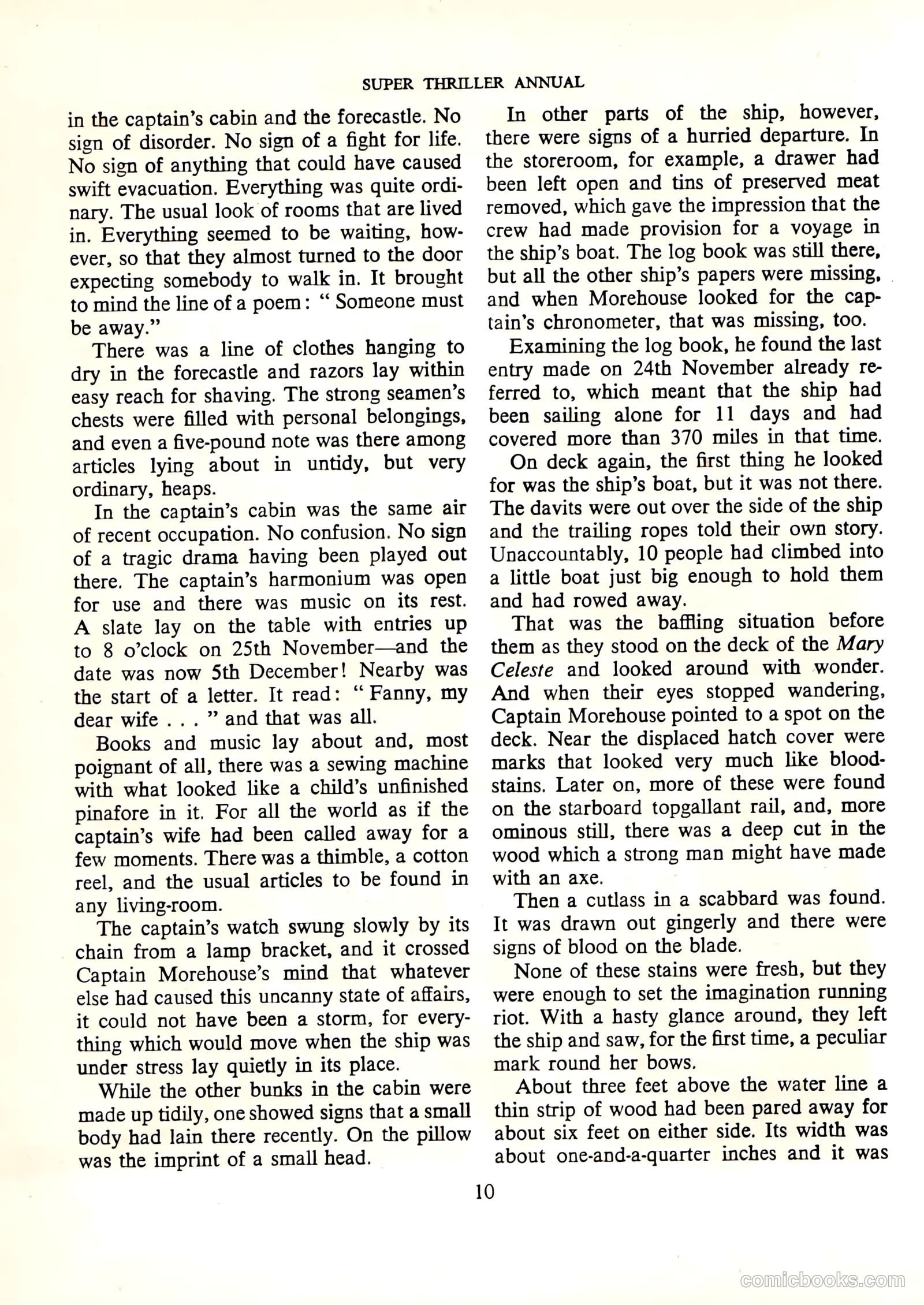 Super Thriller Annual #1958 — page 10 of 128