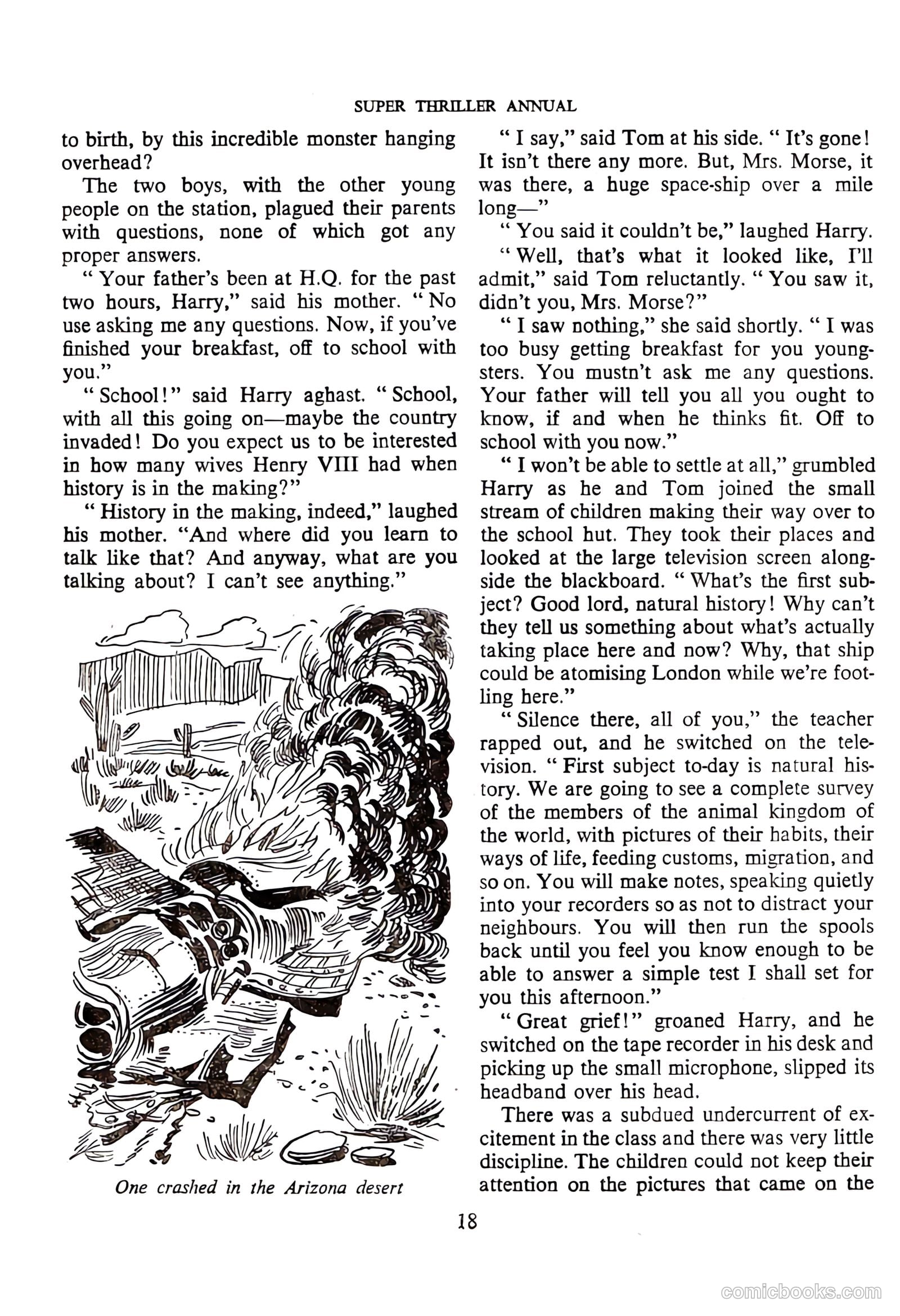 Super Thriller Annual #1958 — page 18 of 128
