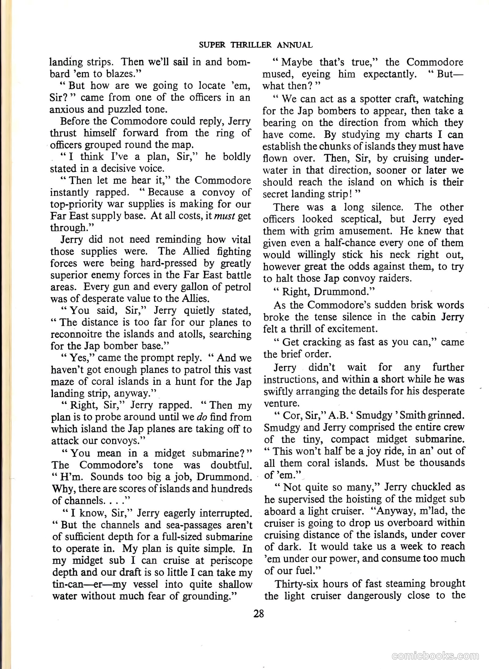 Super Thriller Annual #1958 — page 28 of 128