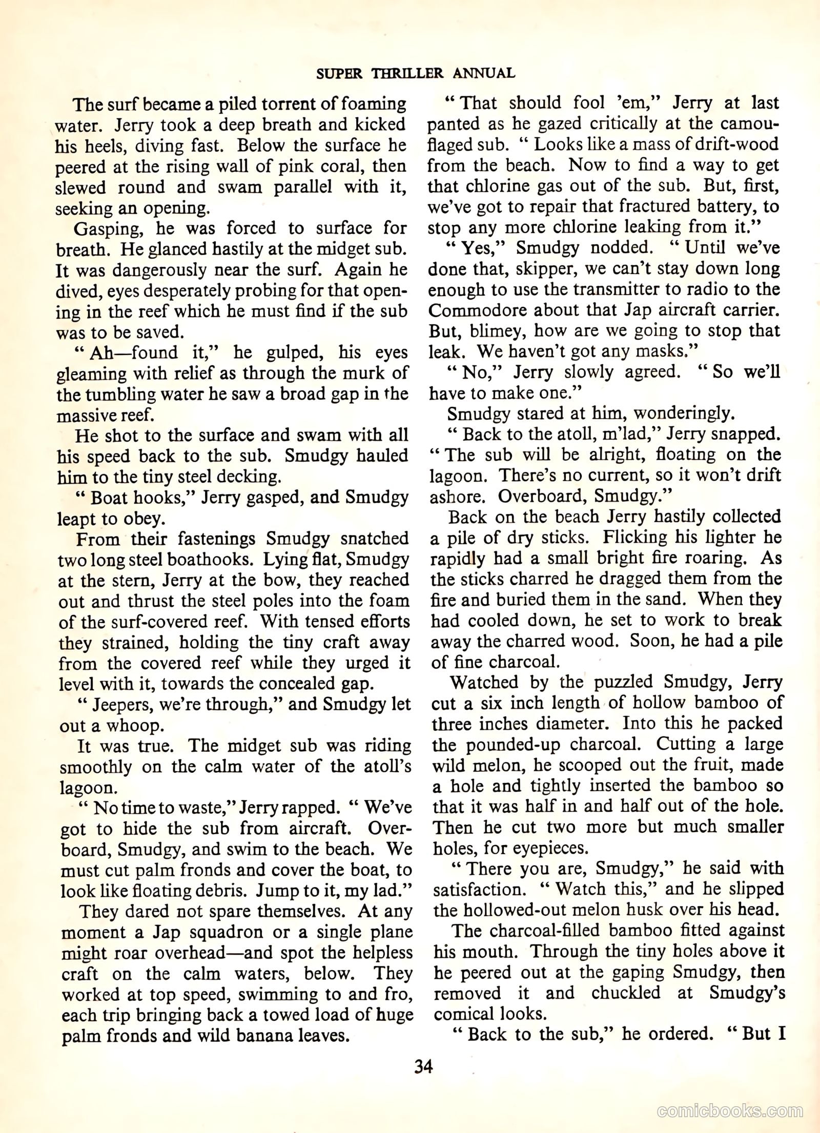 Super Thriller Annual #1958 — page 34 of 128