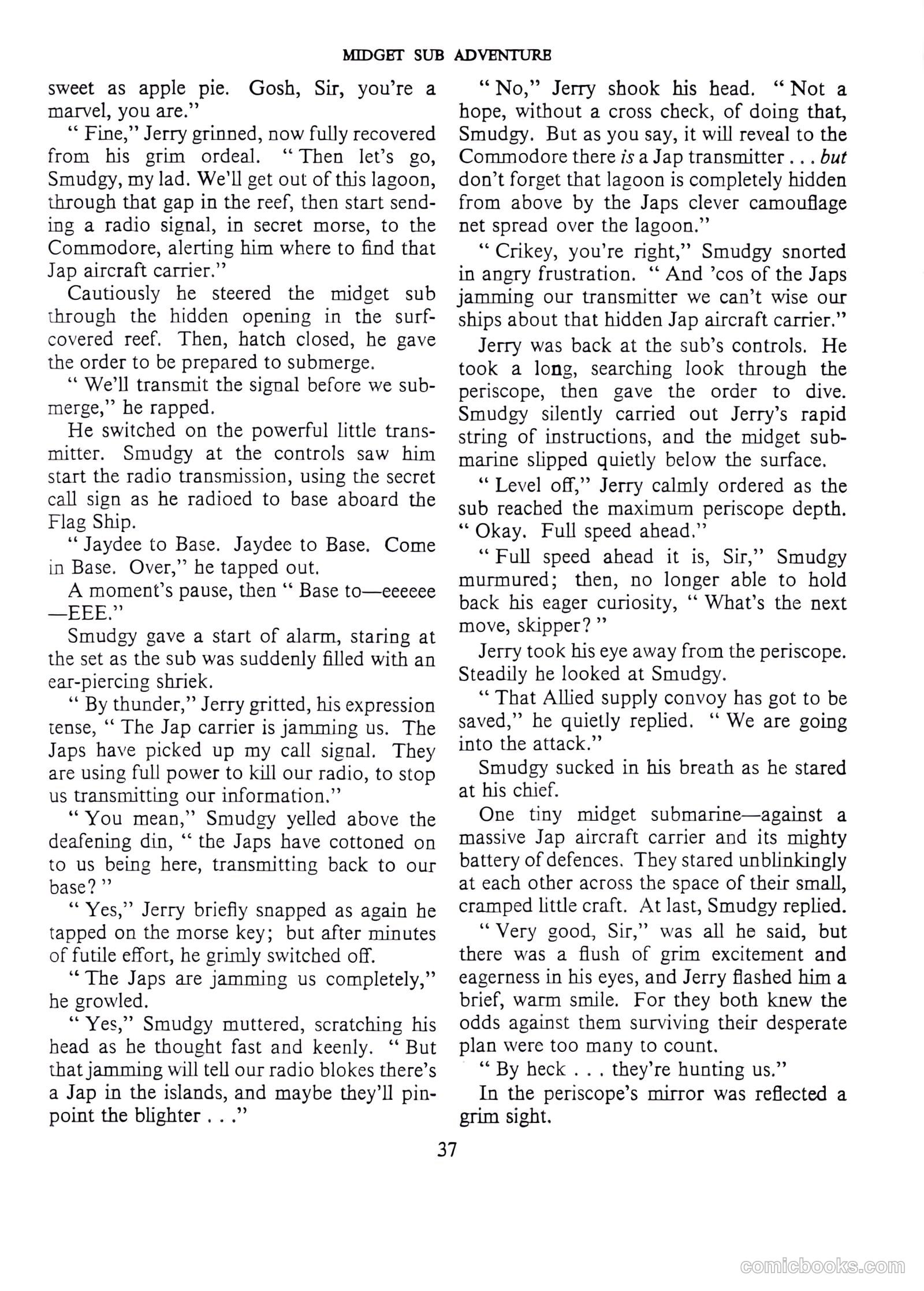 Super Thriller Annual #1958 — page 37 of 128