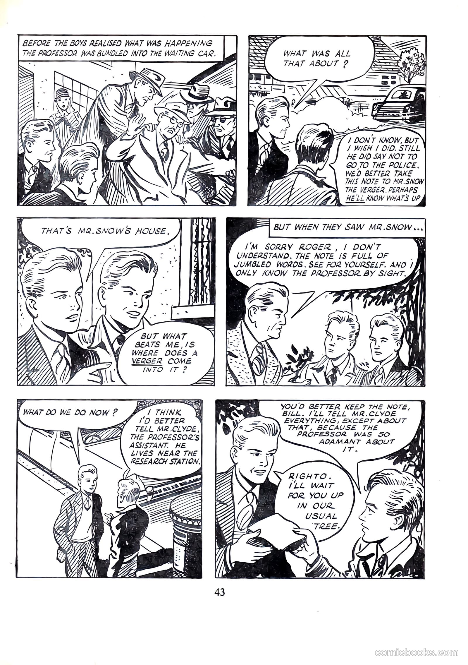 Super Thriller Annual #1958 — page 43 of 128