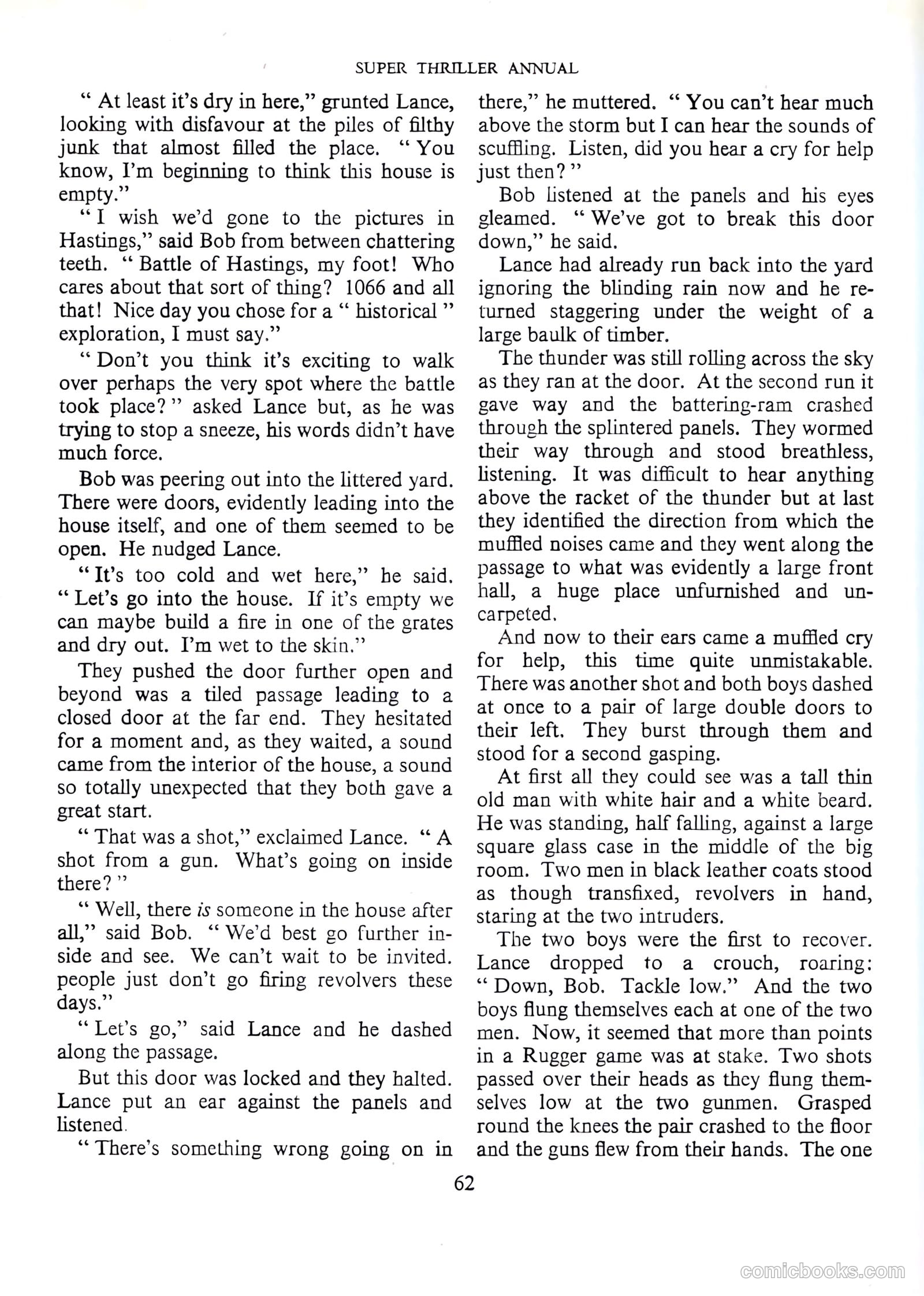 Super Thriller Annual #1958 — page 62 of 128