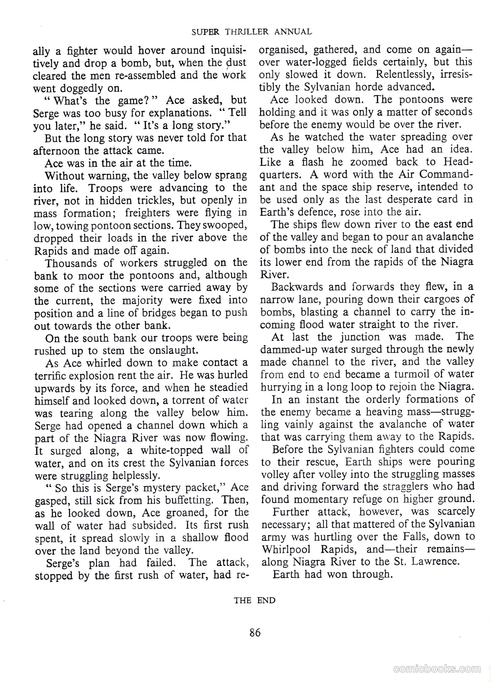 Super Thriller Annual #1958 — page 86 of 128