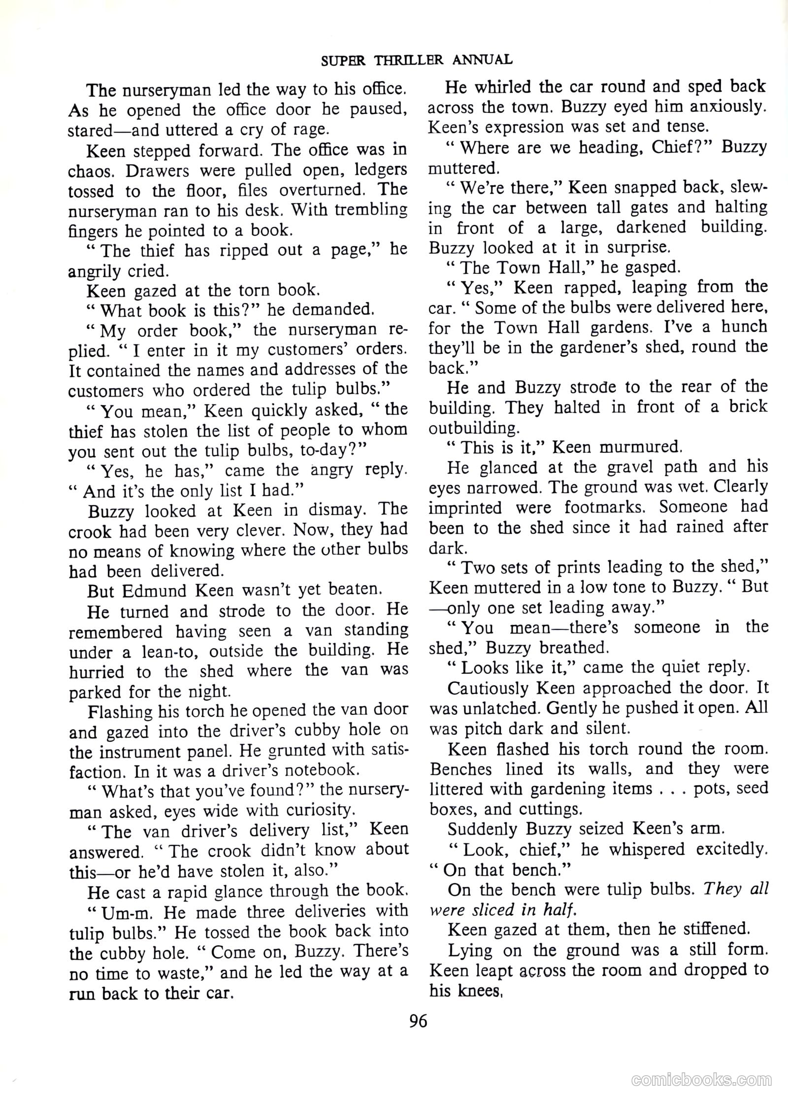 Super Thriller Annual #1958 — page 96 of 128