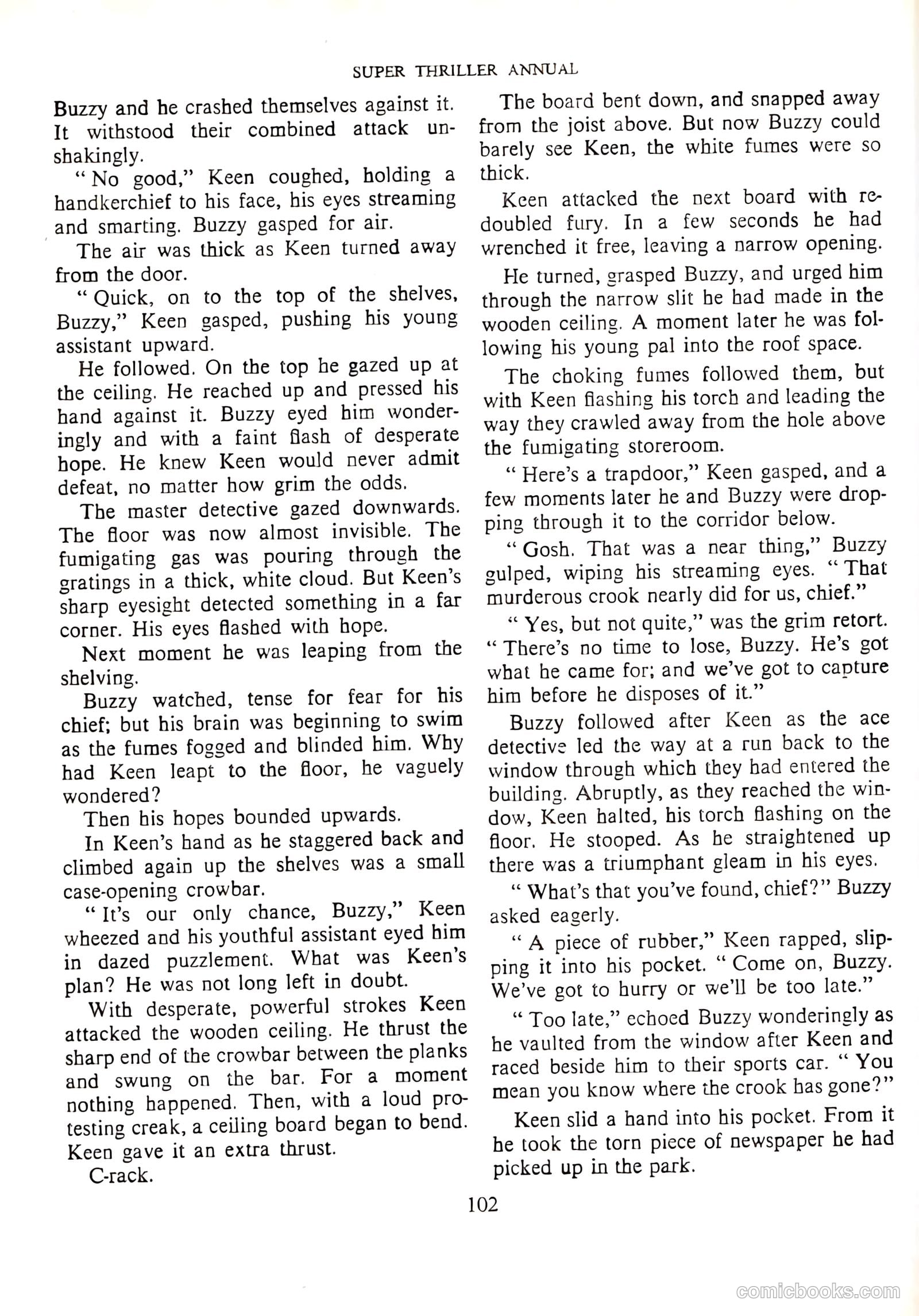 Super Thriller Annual #1958 — page 102 of 128