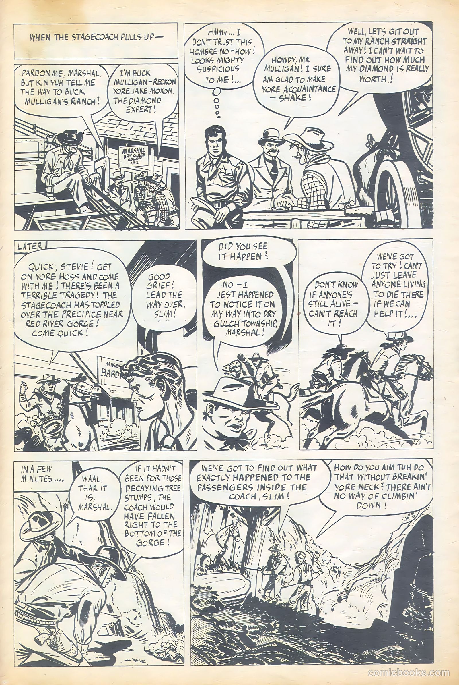 Super Thriller Comic #12 — page 16 of 24