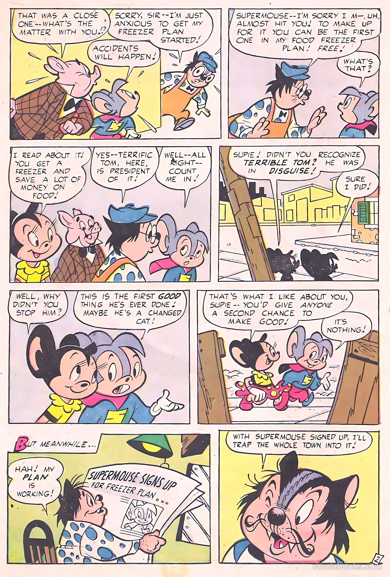 Supermouse, the Big Cheese, Giant Summer Issue #2 — page 74 of 84