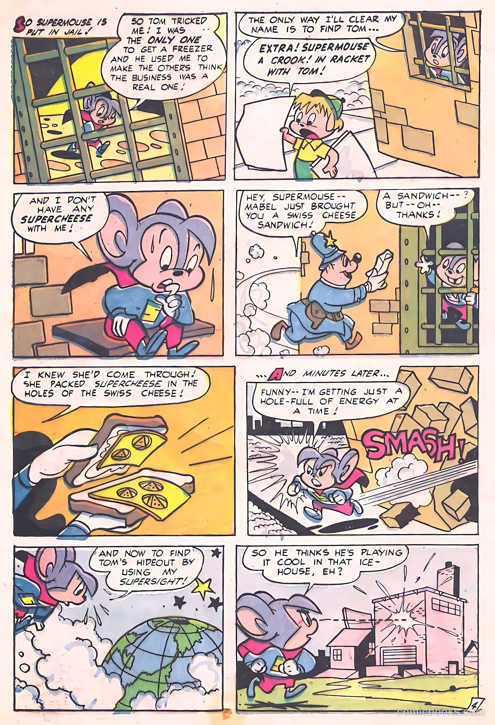 Supermouse, the Big Cheese, Giant Summer Issue #2 — page 76 of 84