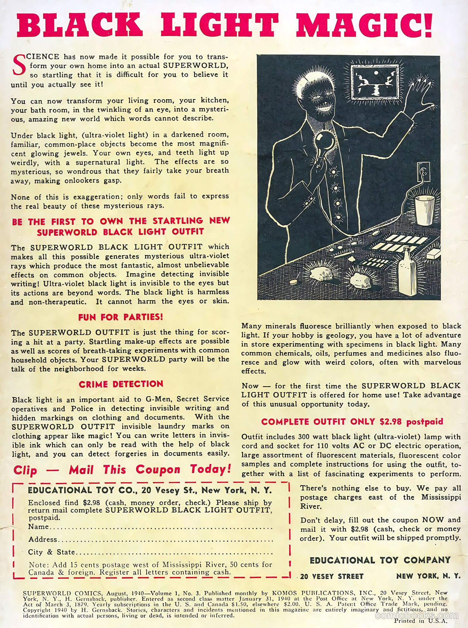 Superworld Comics #3 — page 2 of 70