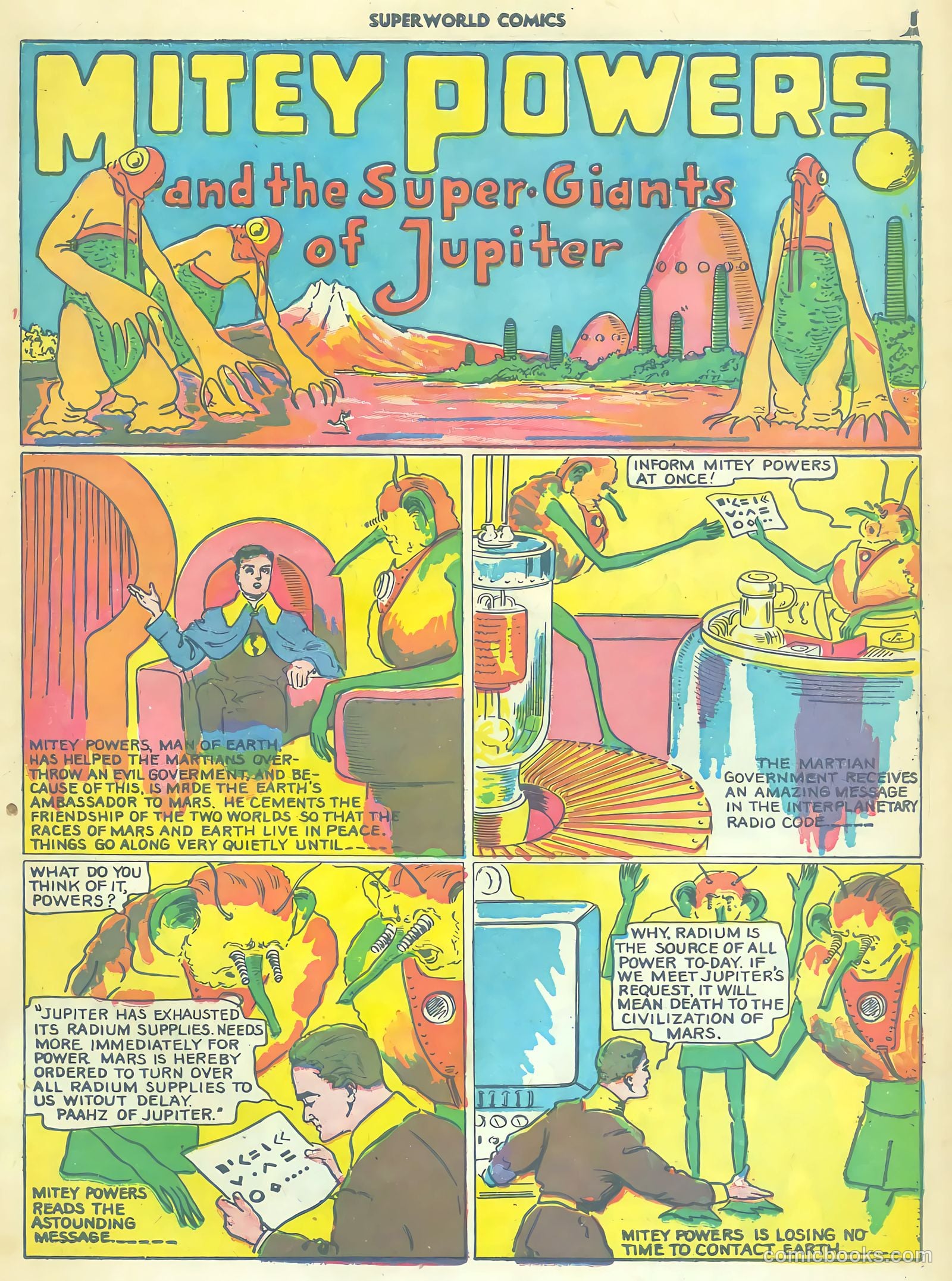 Superworld Comics #3 — page 3 of 70
