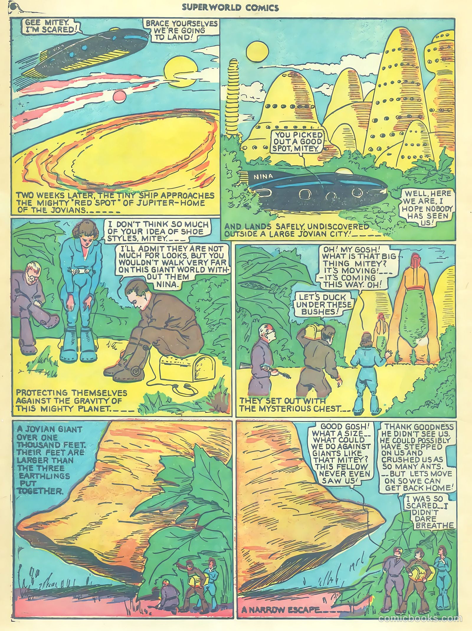 Superworld Comics #3 — page 8 of 70