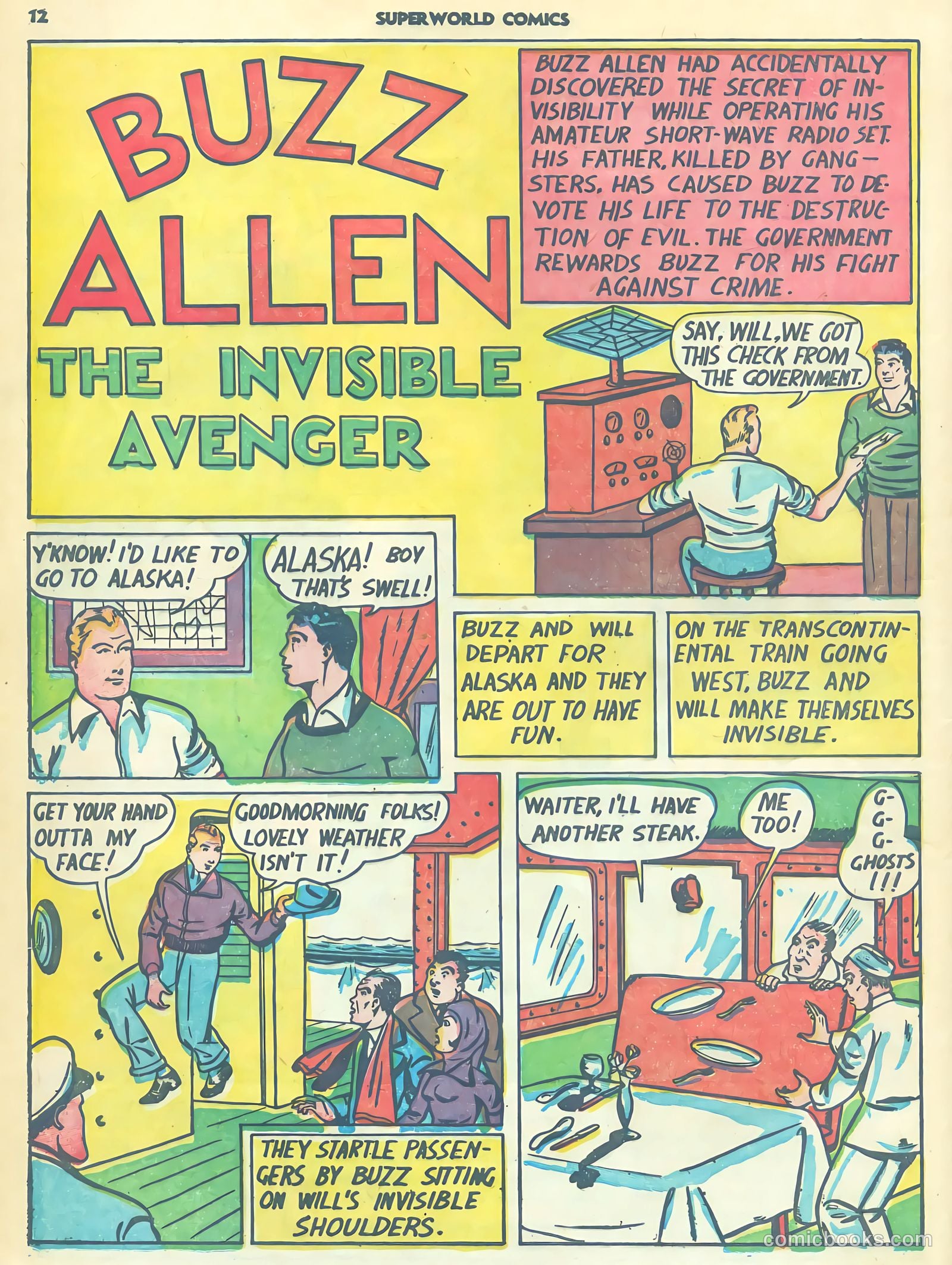 Superworld Comics #3 — page 14 of 70