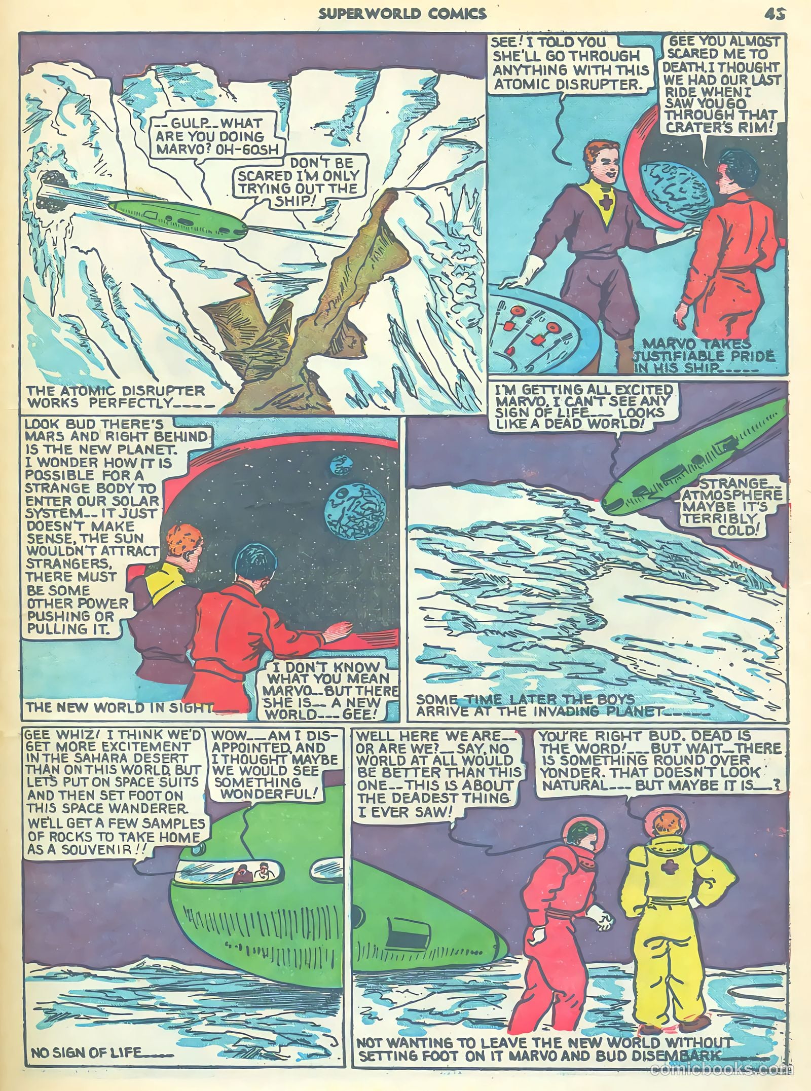 Superworld Comics #3 — page 44 of 70