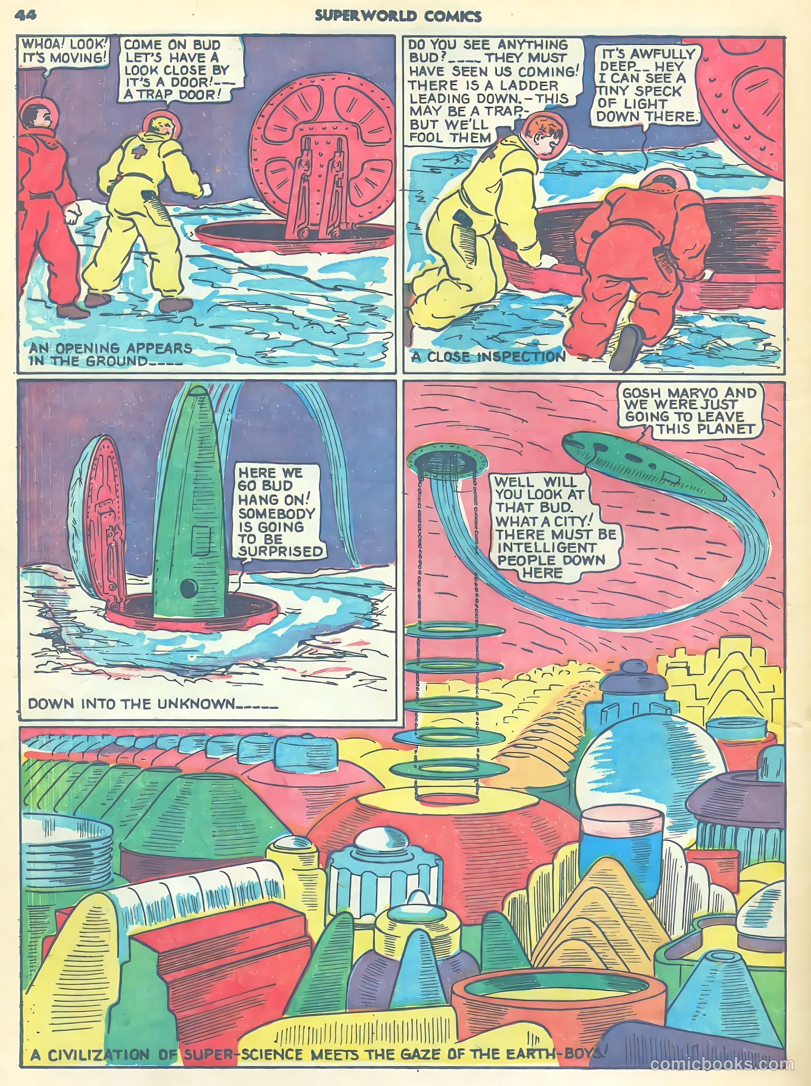 Superworld Comics #3 — page 45 of 70