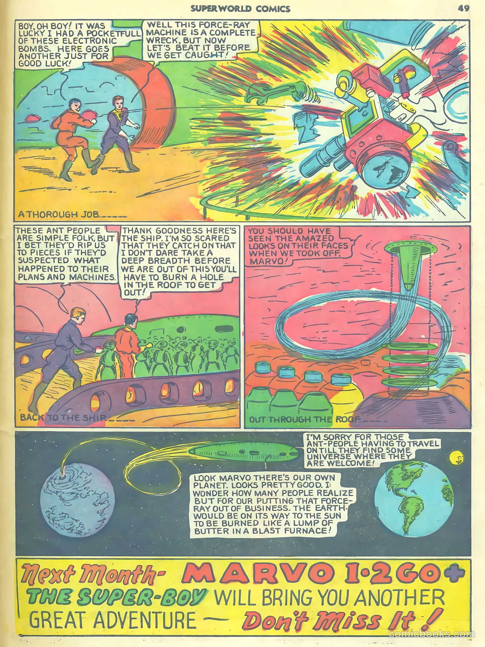 Superworld Comics #3 — page 50 of 70