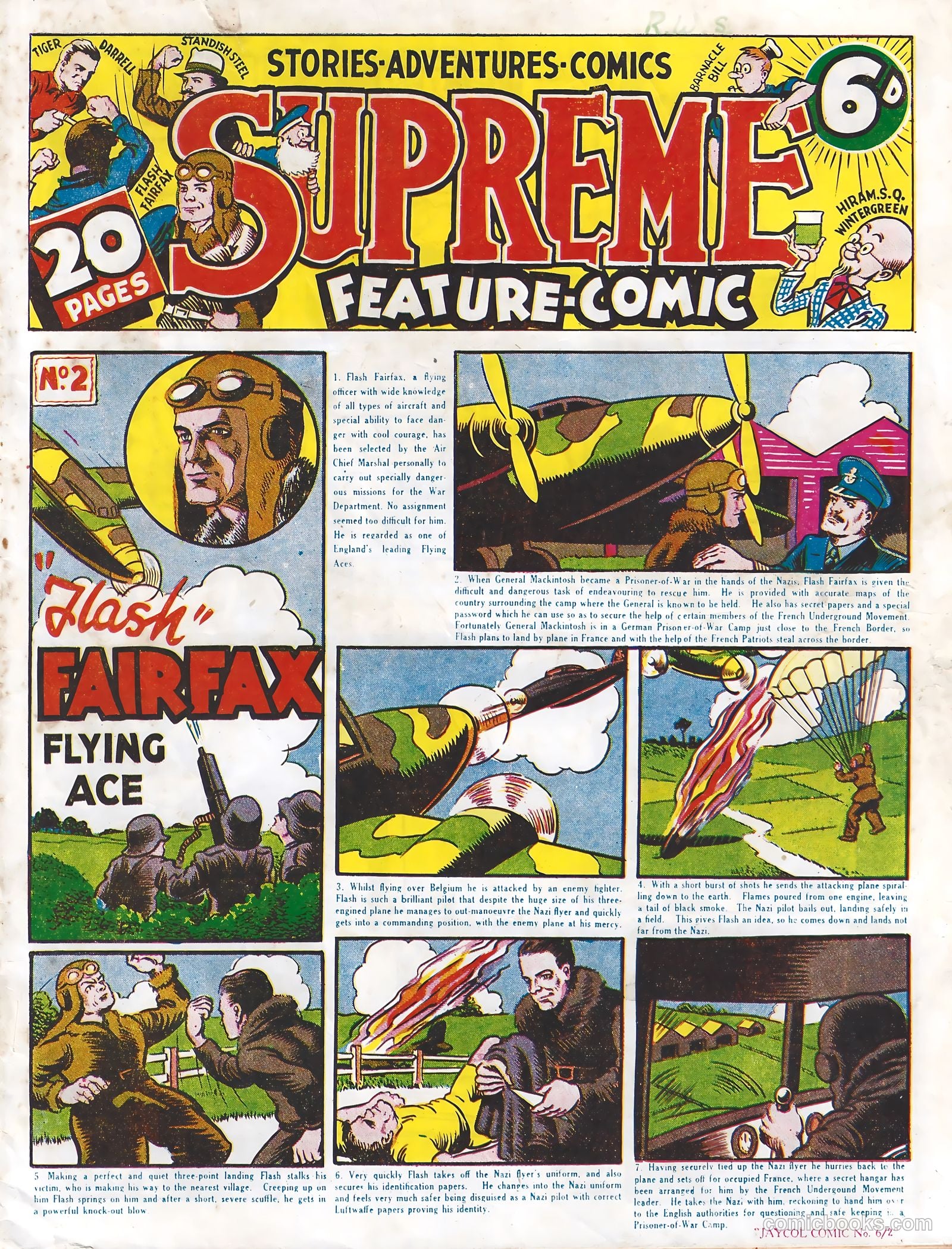Supreme Feature-Comic #2 — page 1 of 20