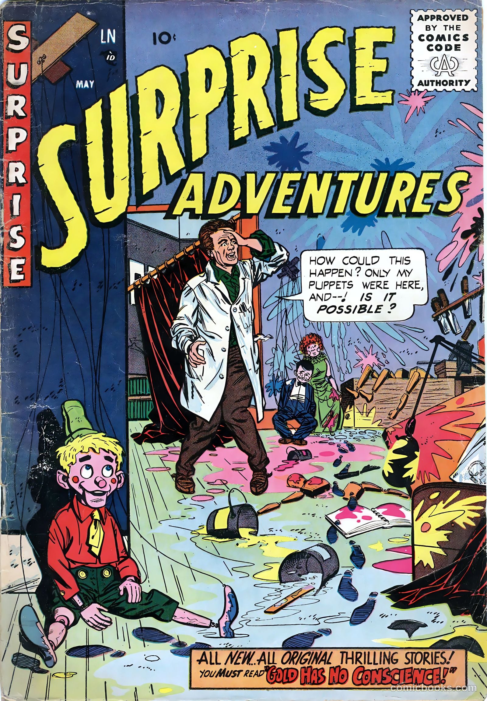 Surprise Adventures #4 — page 1 of 36