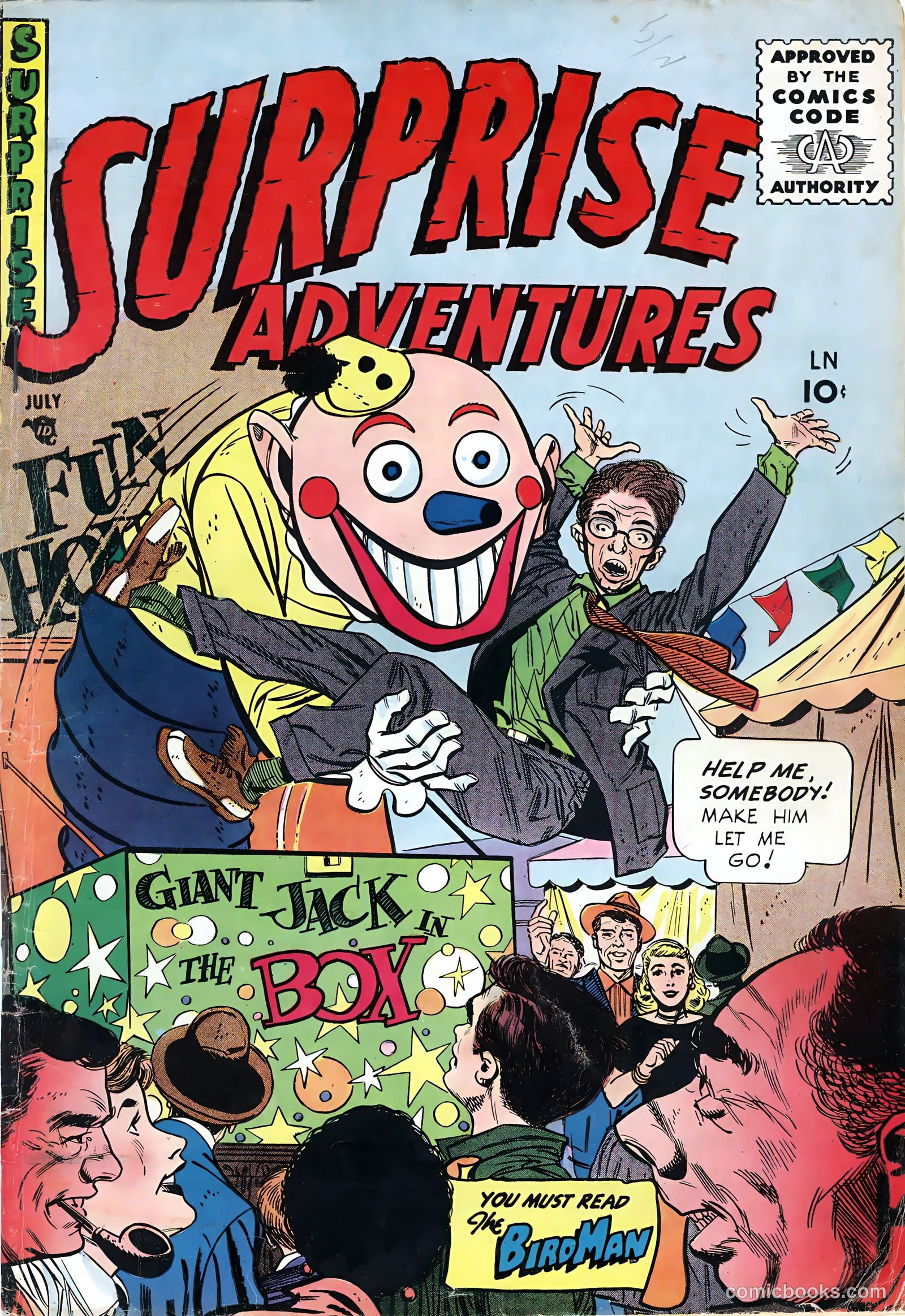Surprise Adventures #5 — page 1 of 36