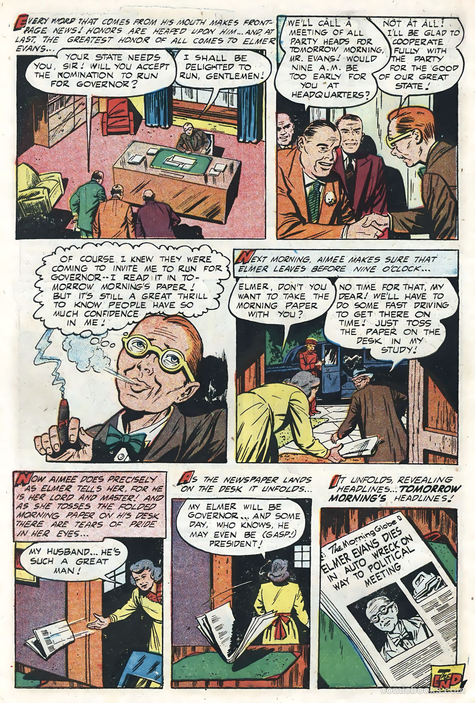 Surprise Adventures #5 — page 32 of 36