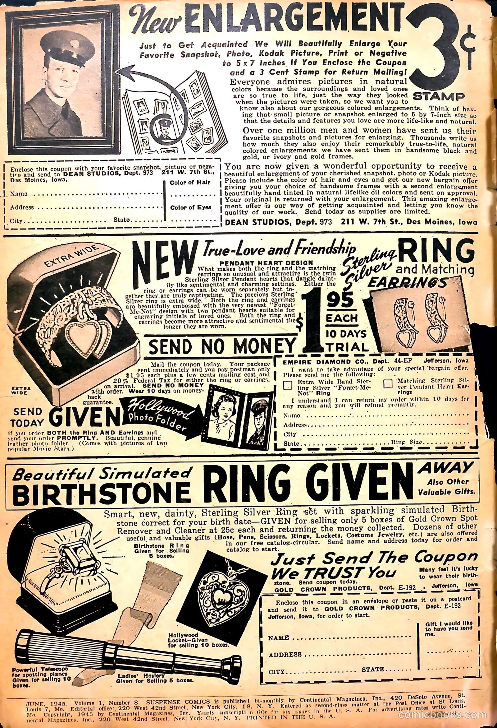 Suspense Comics #8 — page 3 of 53