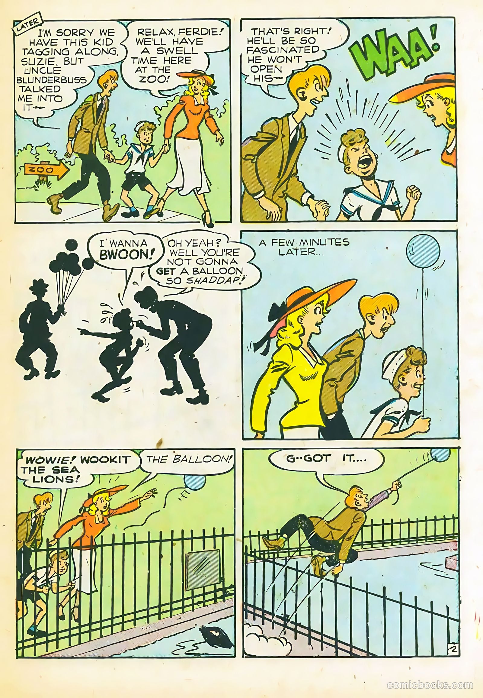 Suzie Comics #66 — page 52 of 52
