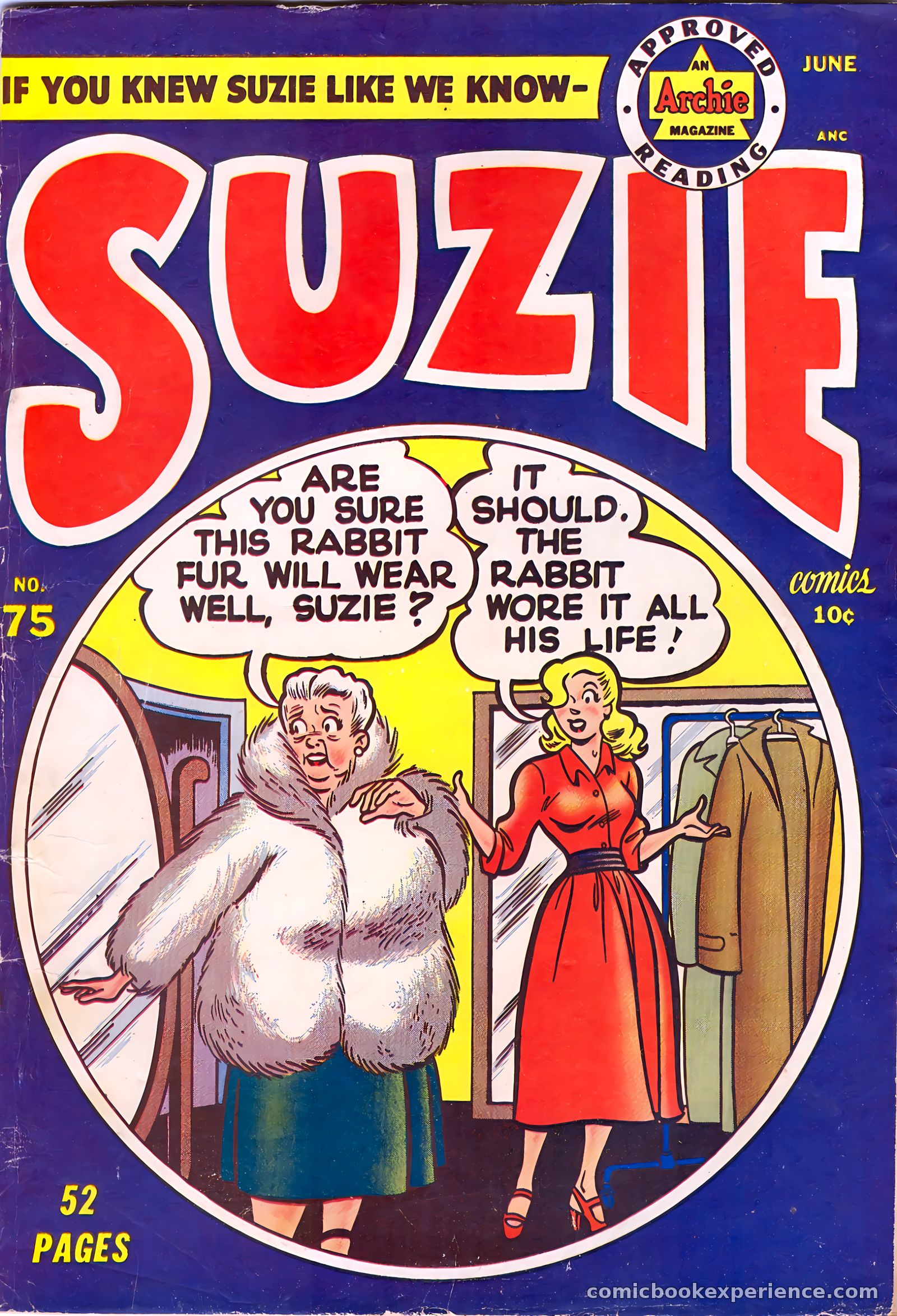 Suzie Comics #75 — page 1 of 52