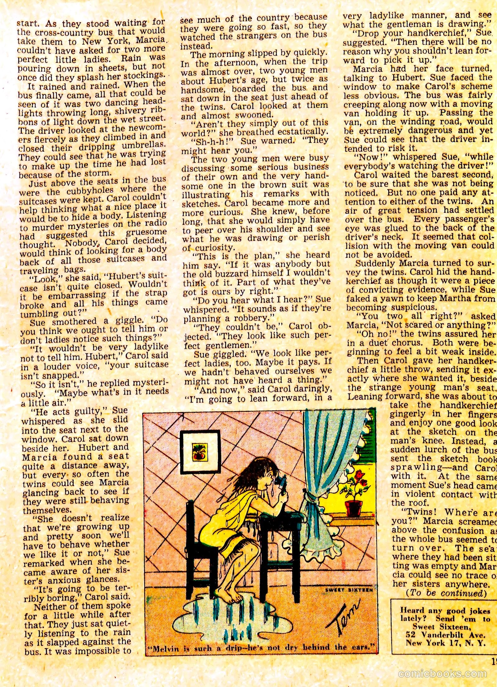 Sweet Sixteen #1 — page 19 of 51