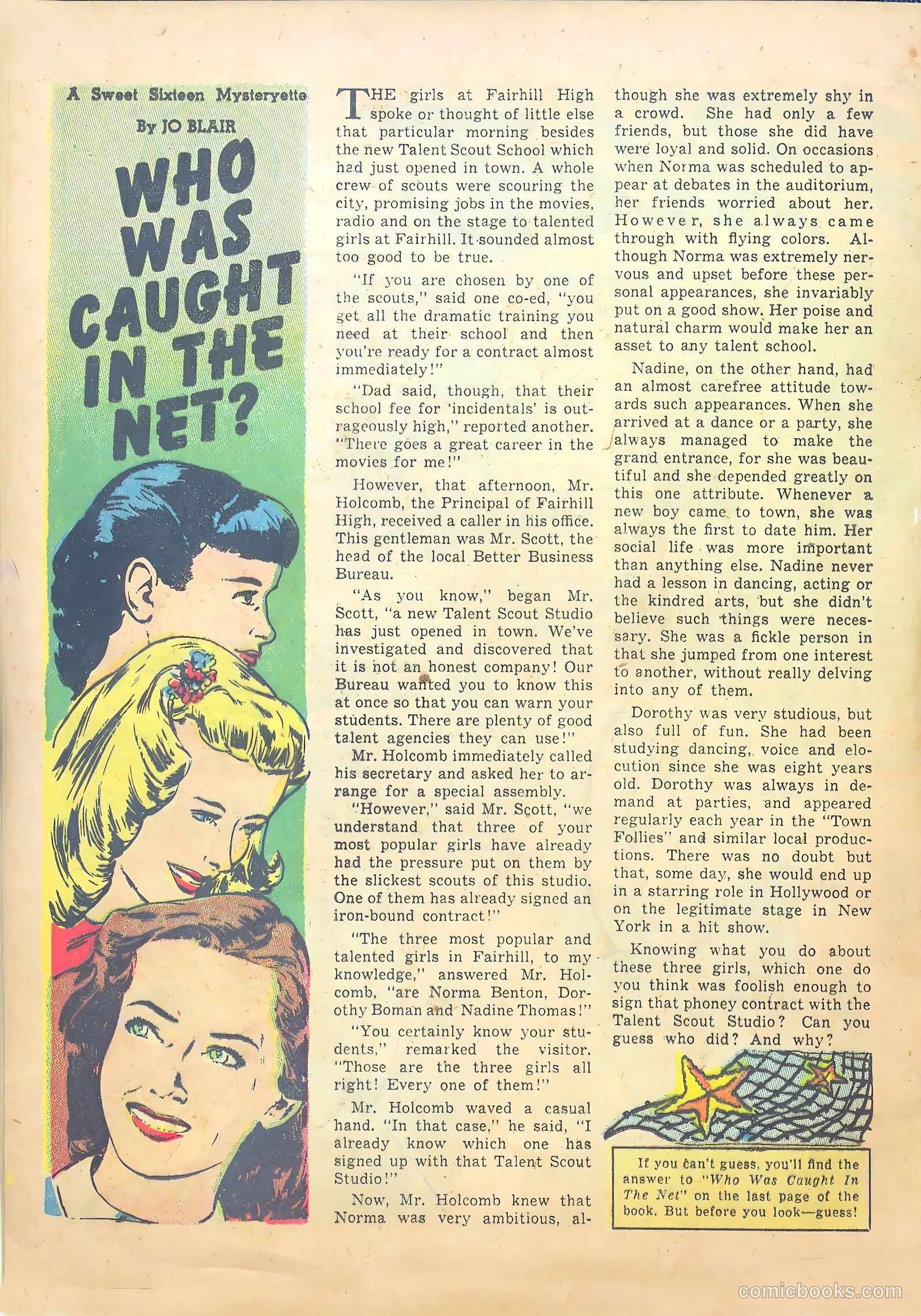 Sweet Sixteen #10 — page 19 of 35