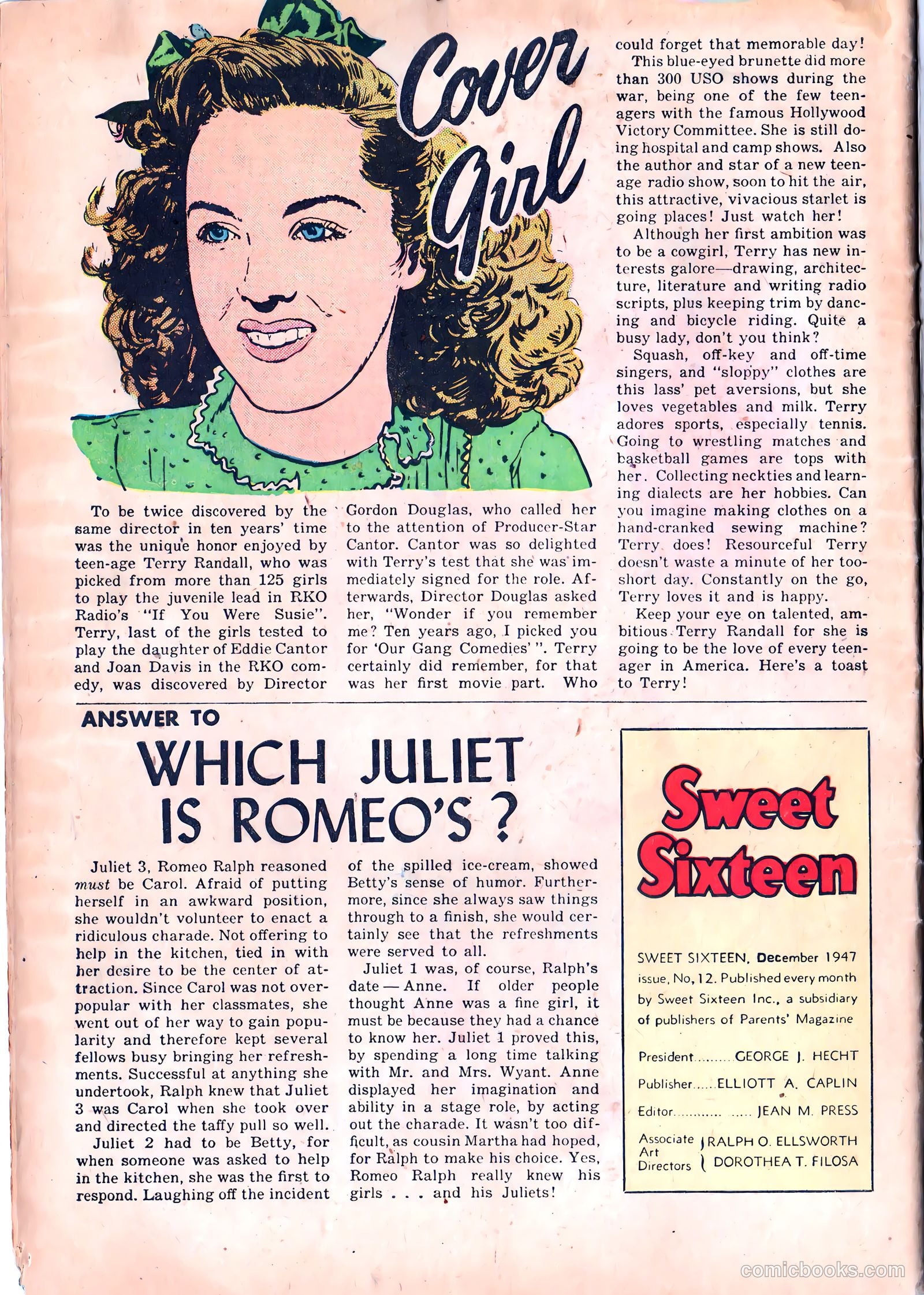 Sweet Sixteen #12 — page 32 of 34