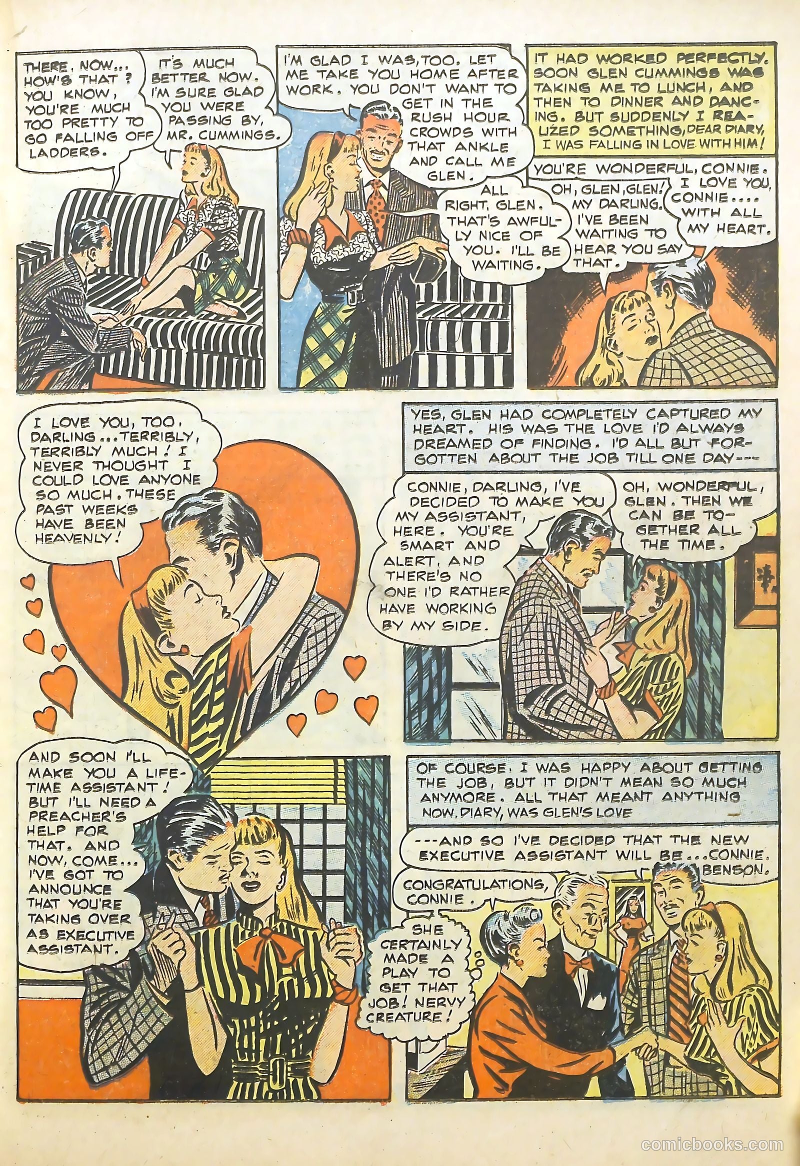 Sweetheart Diary #1 — page 19 of 36