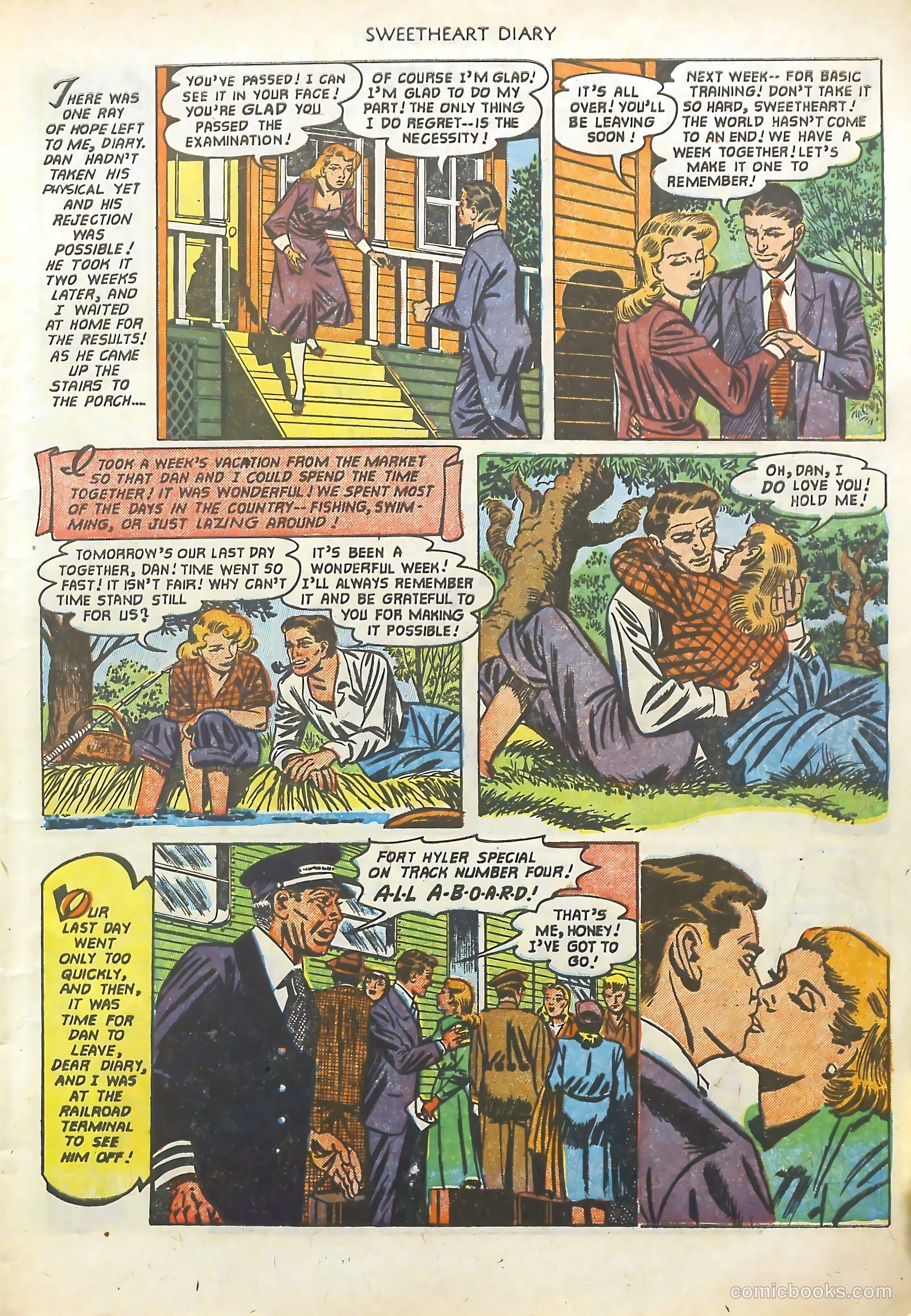Sweetheart Diary #10 — page 7 of 36