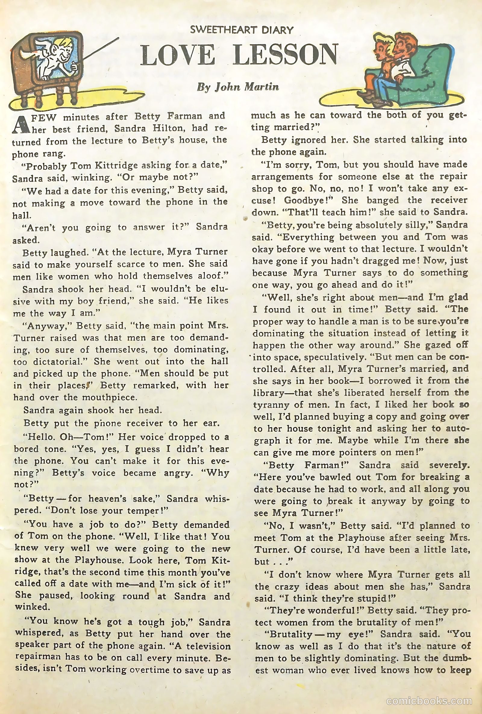 Sweetheart Diary #10 — page 25 of 36