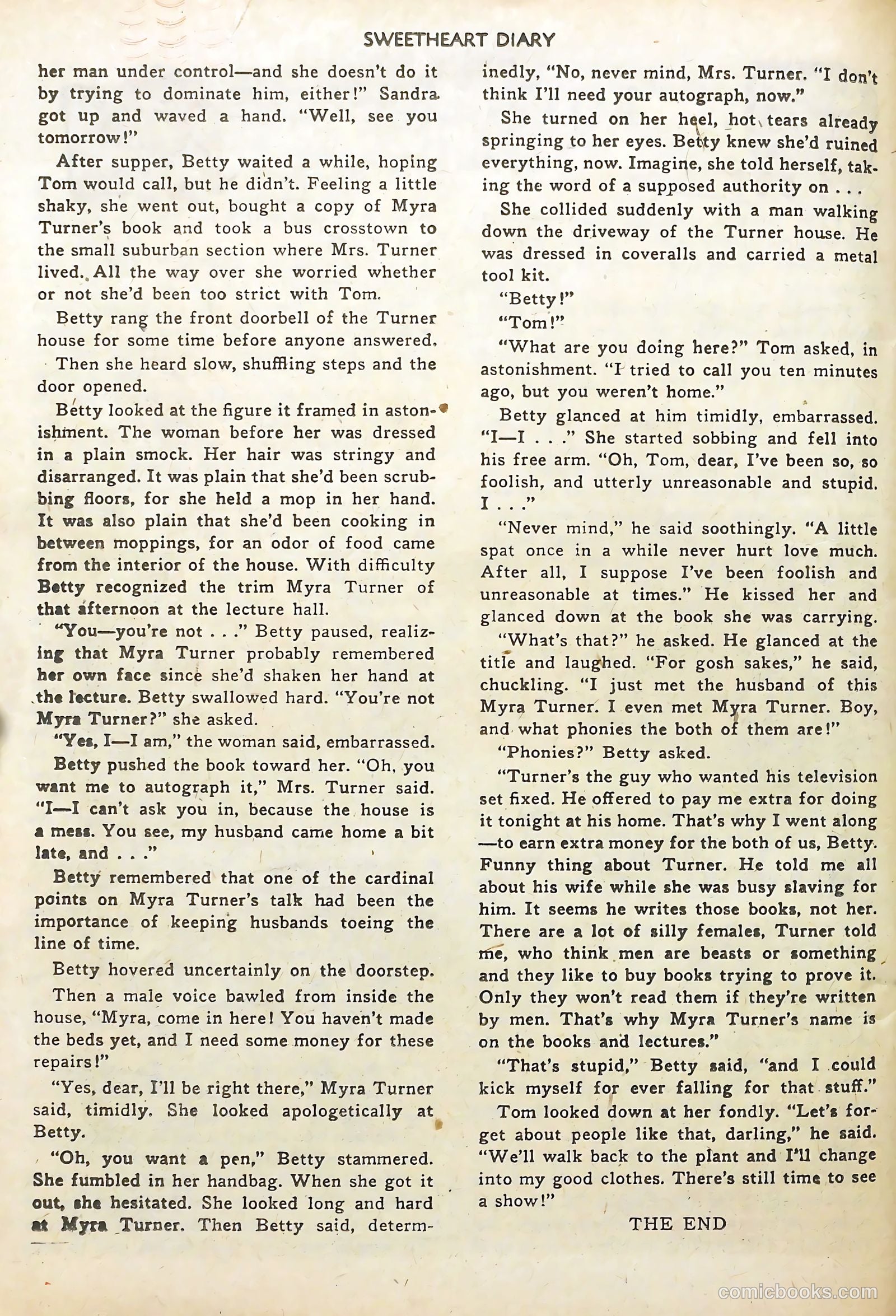 Sweetheart Diary #10 — page 26 of 36