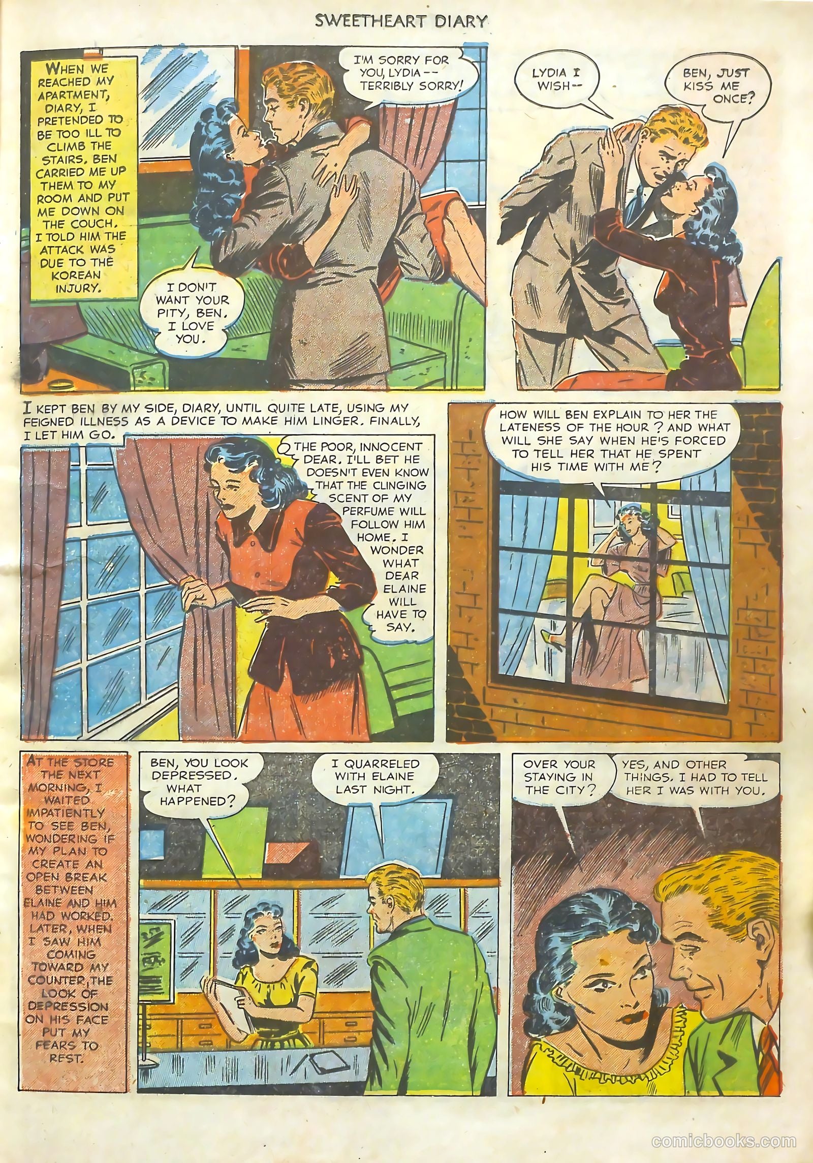 Sweetheart Diary #11 — page 12 of 37