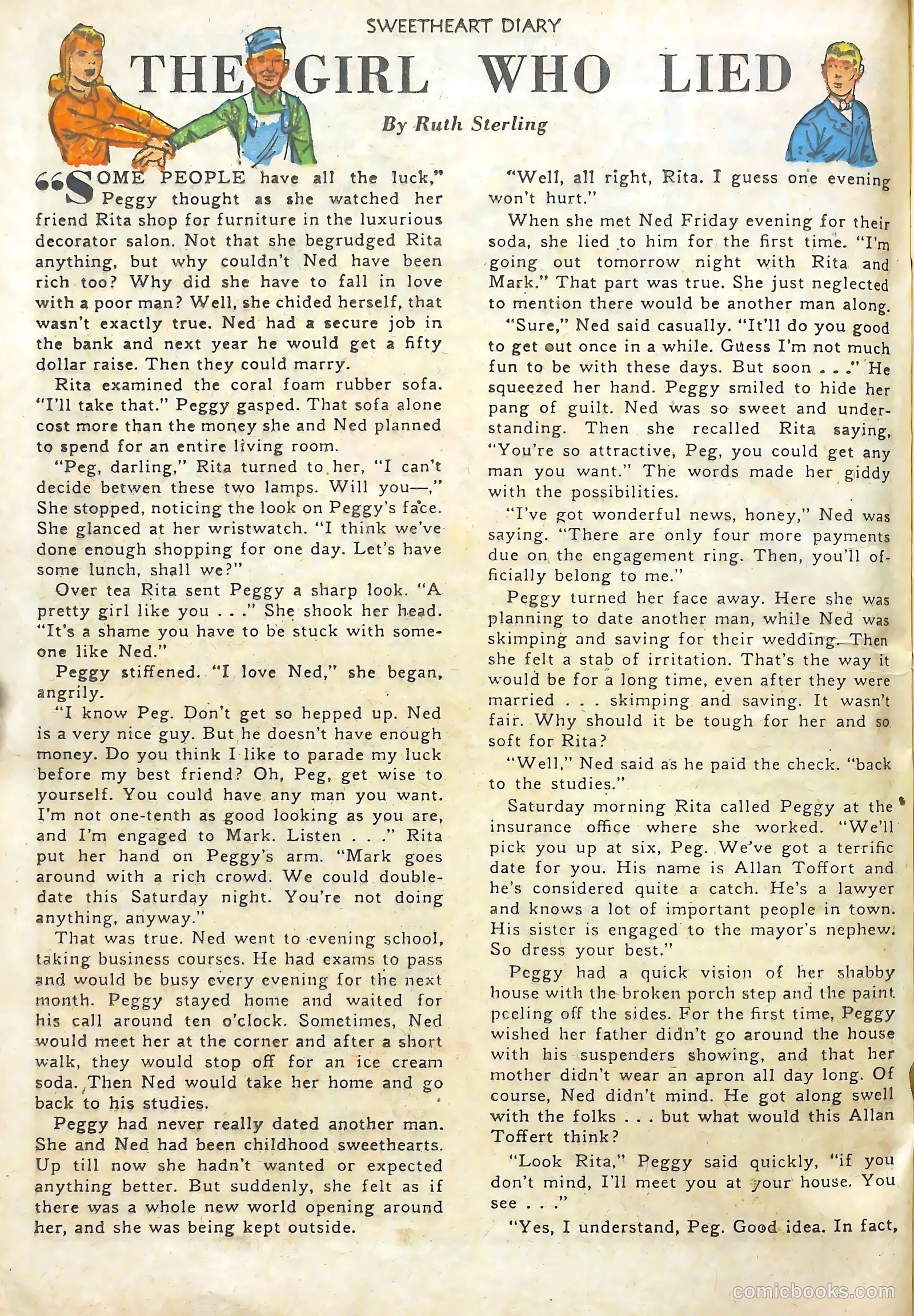 Sweetheart Diary #11 — page 25 of 37