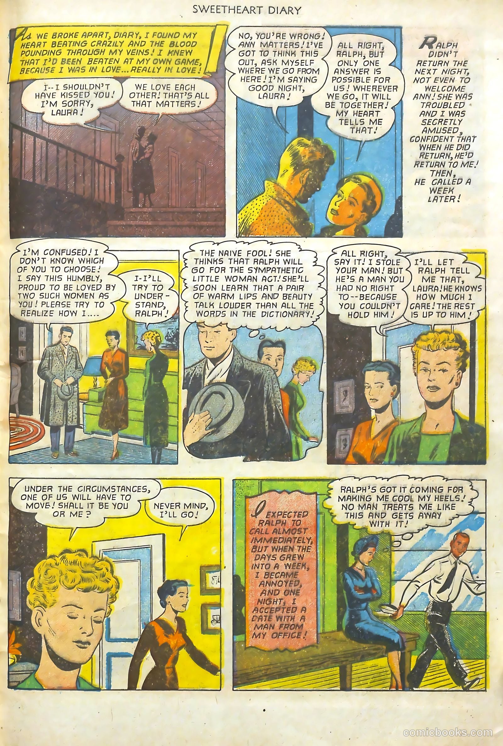 Sweetheart Diary #11 — page 34 of 37