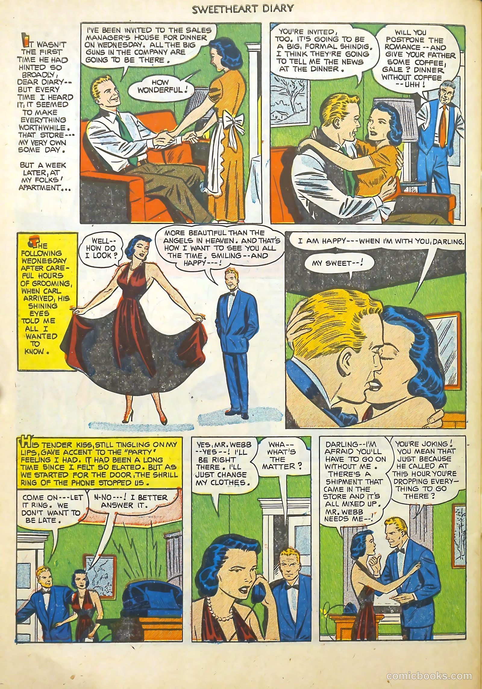 Sweetheart Diary #12 — page 31 of 37