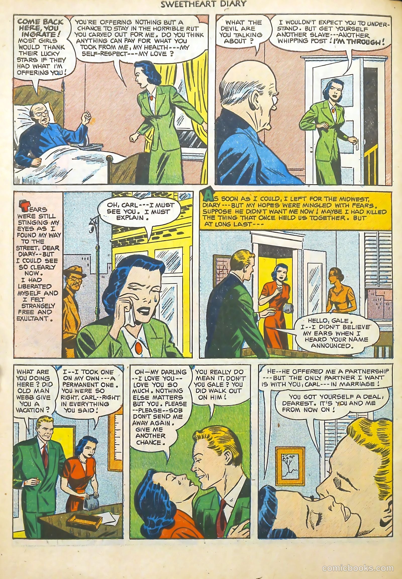 Sweetheart Diary #12 — page 35 of 37