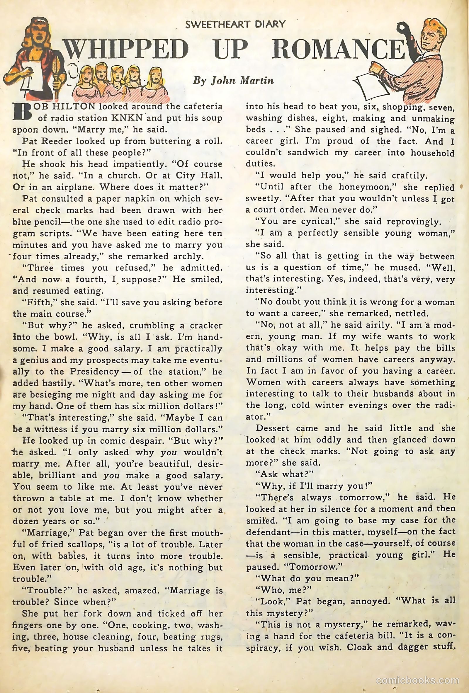 Sweetheart Diary #13 — page 24 of 36