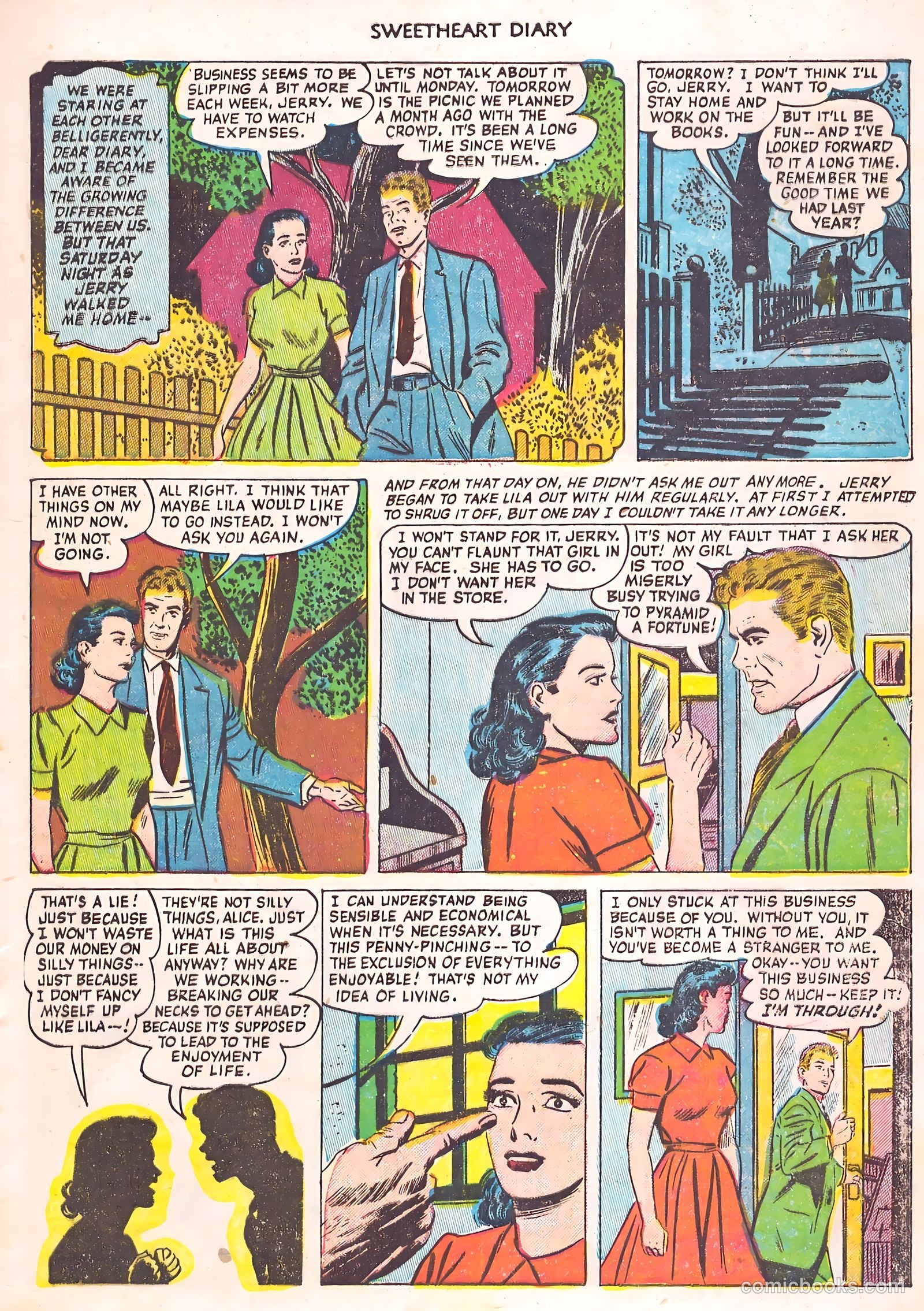Sweetheart Diary #14 — page 9 of 36