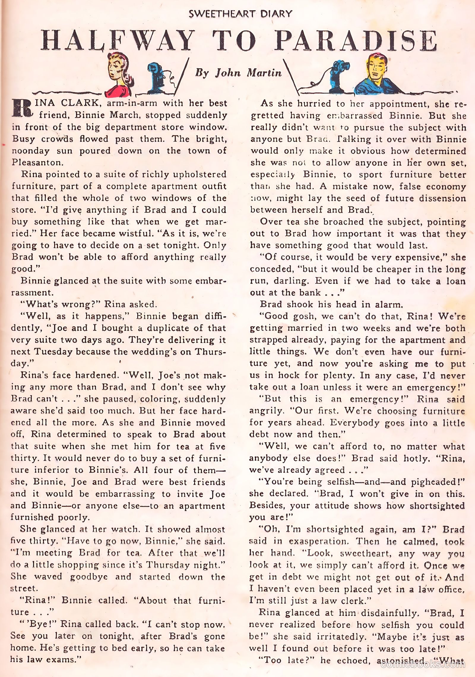 Sweetheart Diary #14 — page 25 of 36
