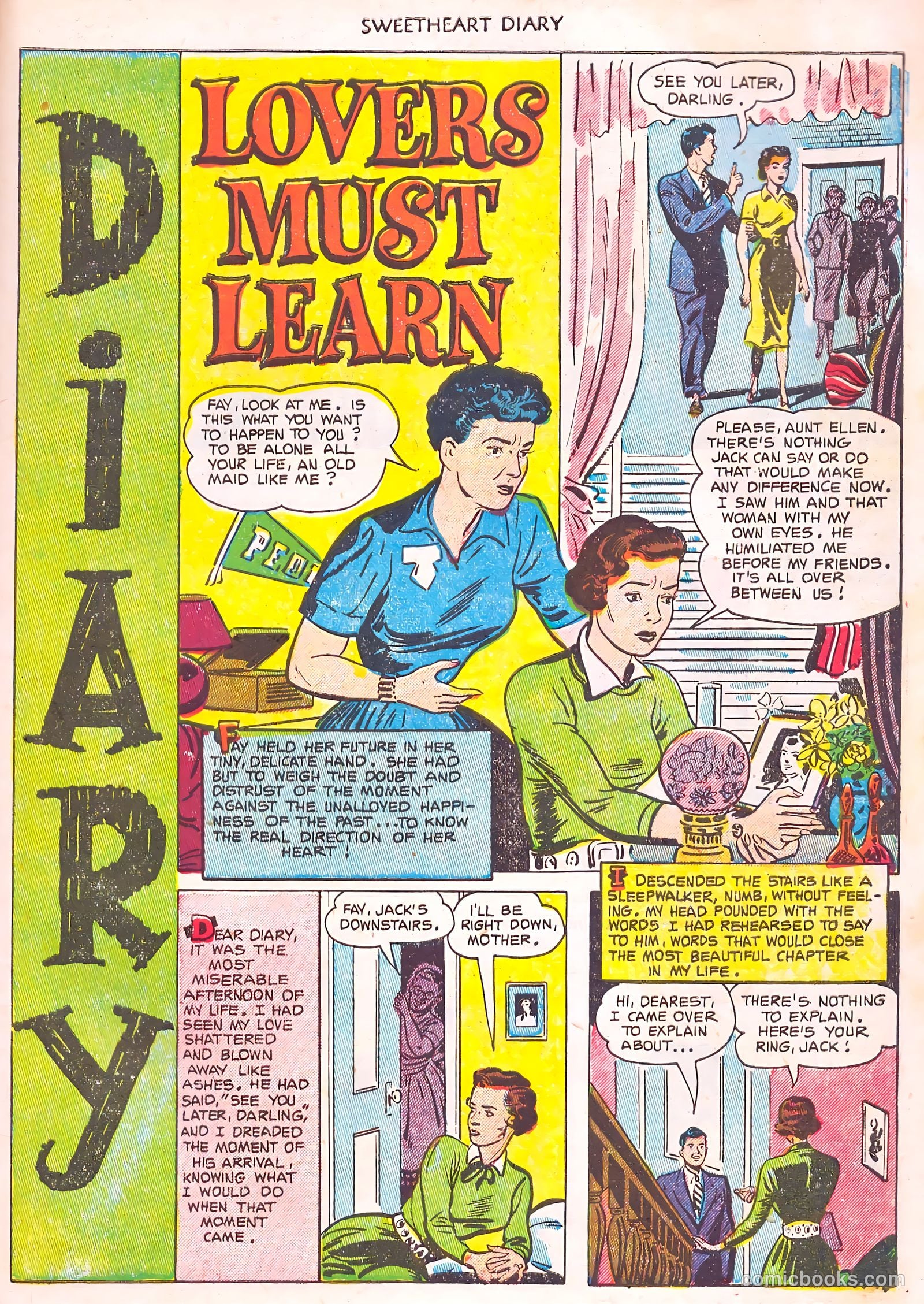 Sweetheart Diary #14 — page 27 of 36