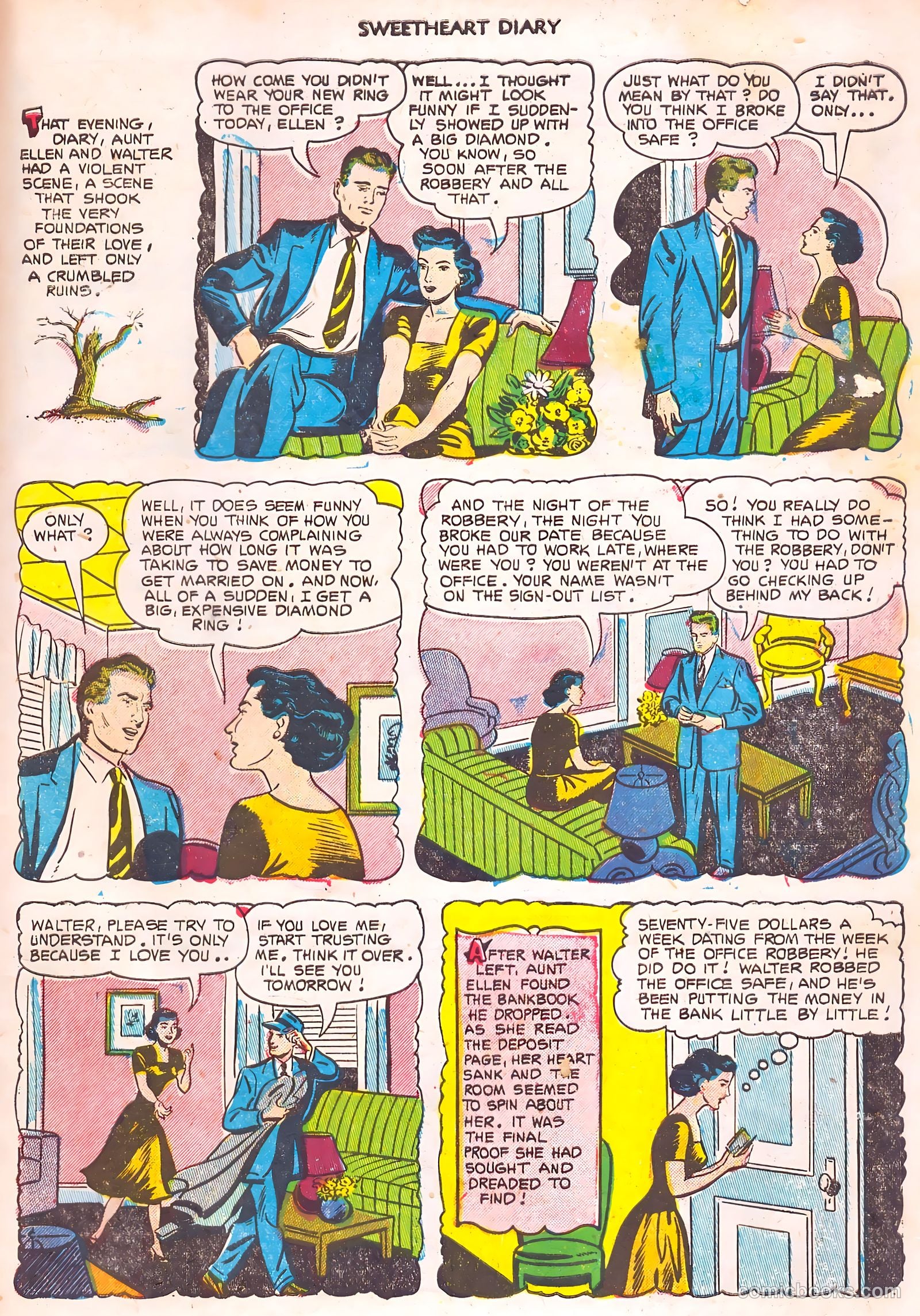 Sweetheart Diary #14 — page 31 of 36